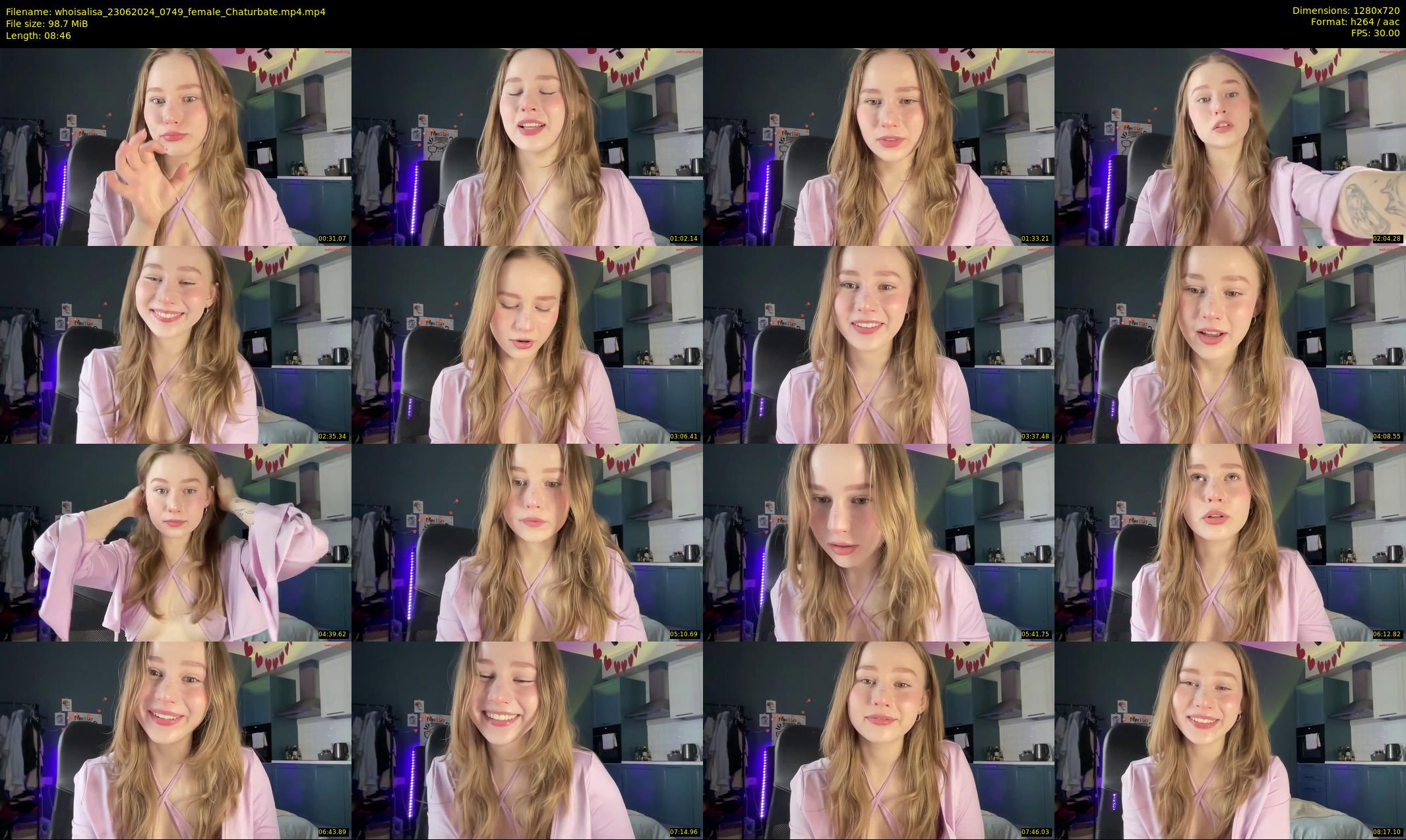 whoisalisa — 9 minute Chaturbate female cam show recording, 720p, Jun 23, 2024