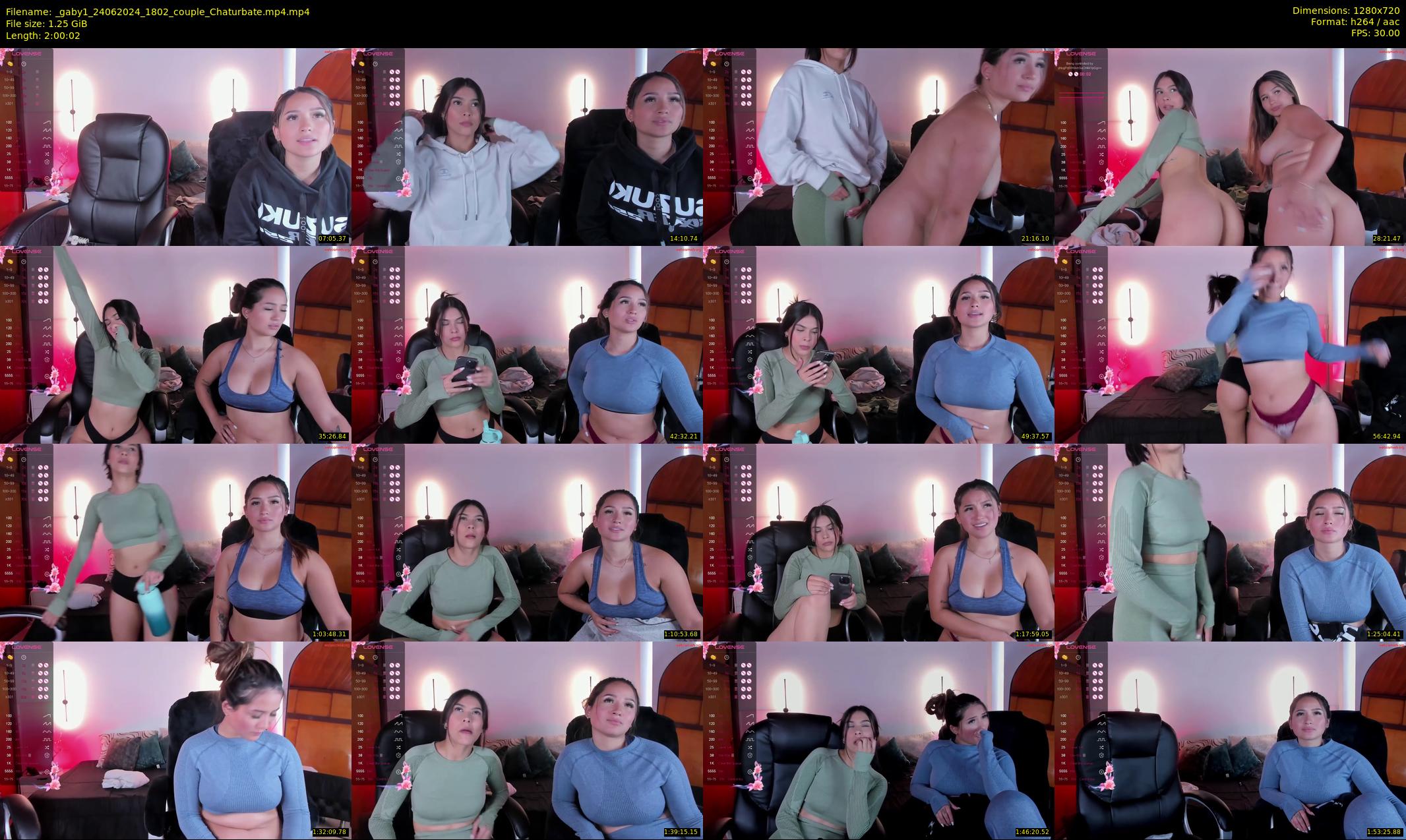 _gaby1 — 121 minute Chaturbate female cam show recording, 720p, Jun 24, 2024