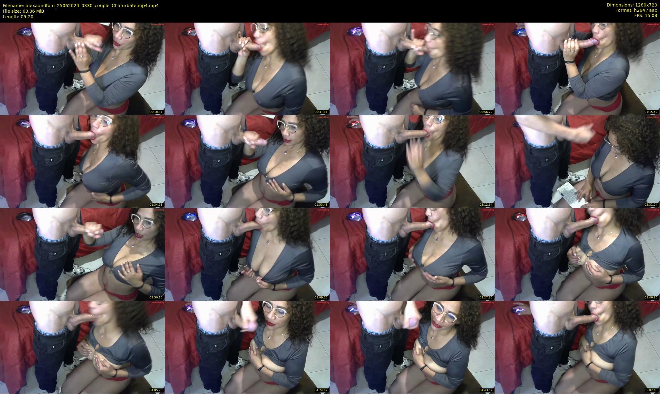 alexaandtom — 6 minute Chaturbate couple cam show recording, 720p, Jun 25, 2024