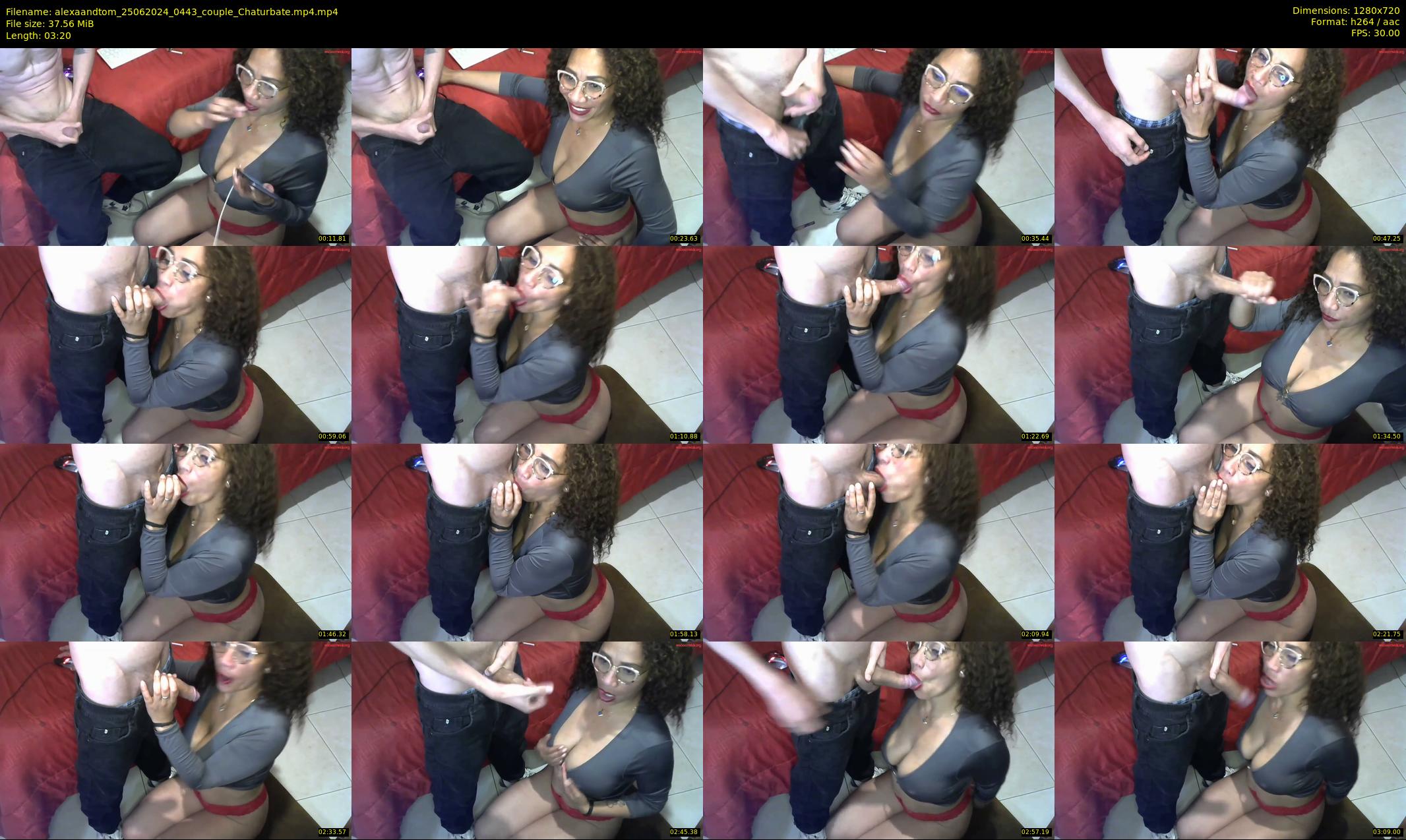 alexaandtom — 4 minute Chaturbate couple cam show recording, 720p, Jun 25, 2024