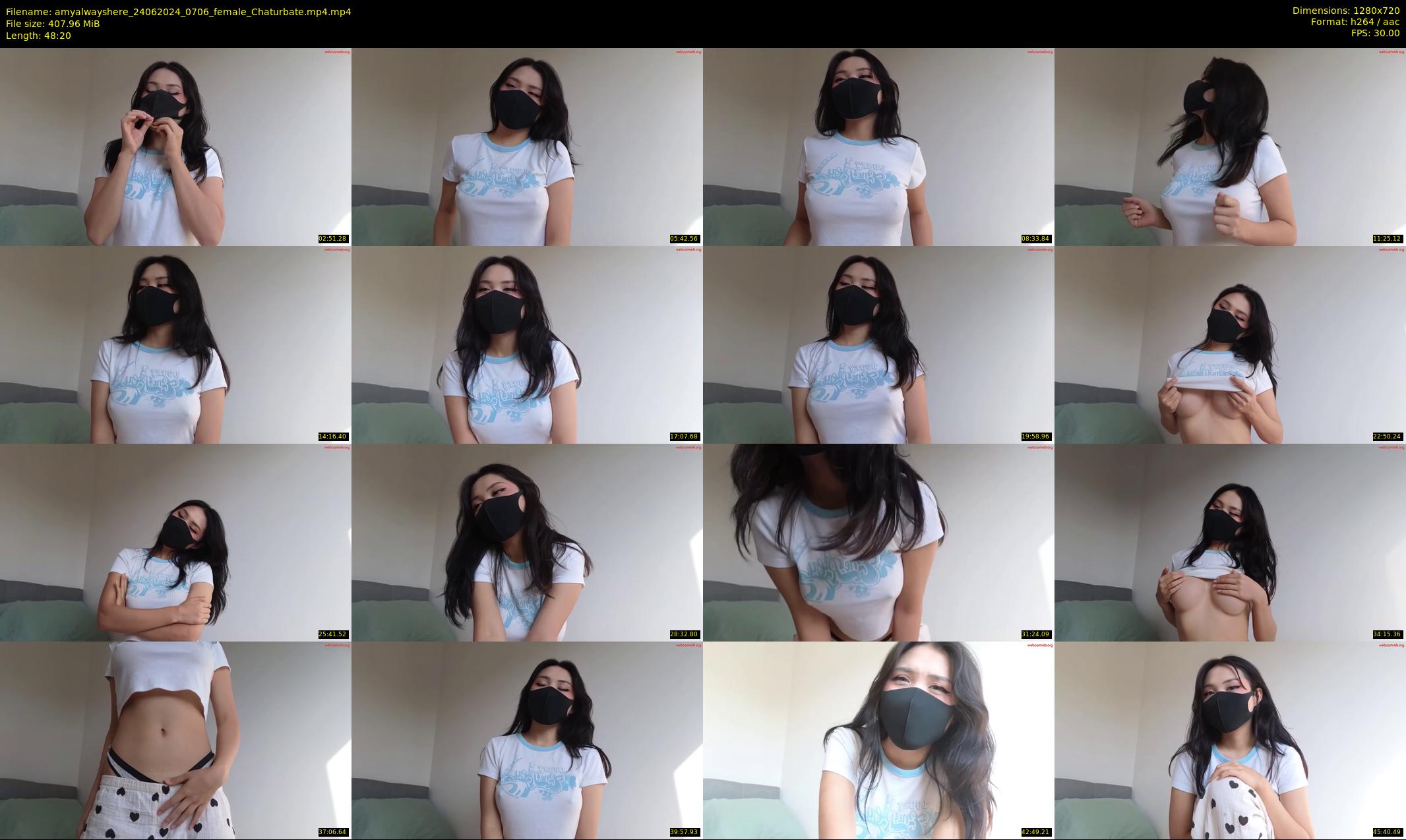 amyalwayshere — 49 minute Chaturbate female cam show recording, 720p, Jun 24, 2024