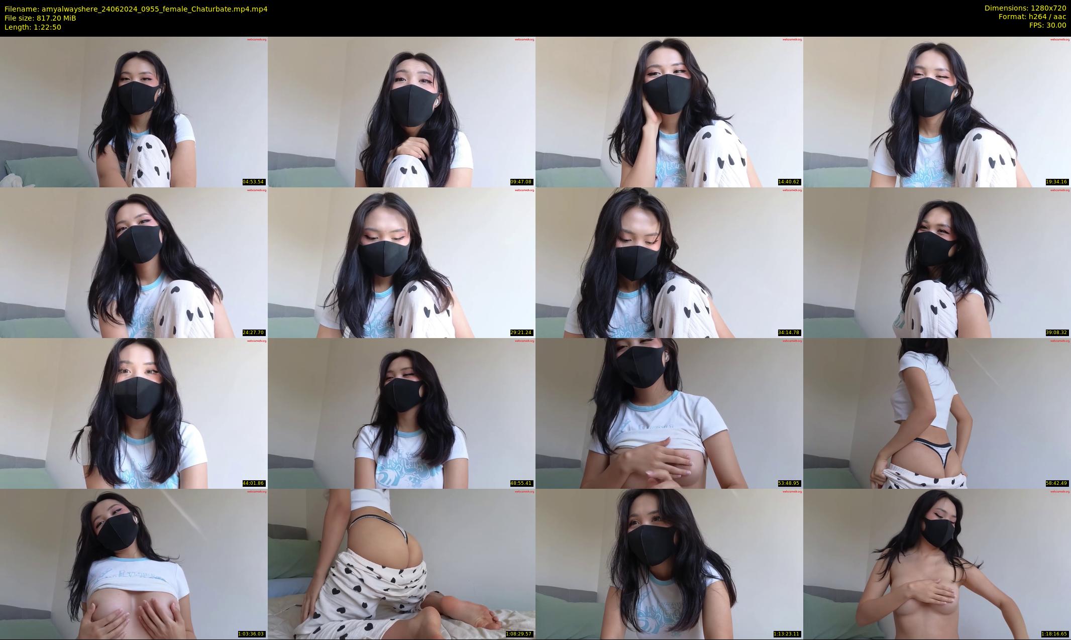 amyalwayshere — 83 minute Chaturbate female cam show recording, 720p, Jun 24, 2024