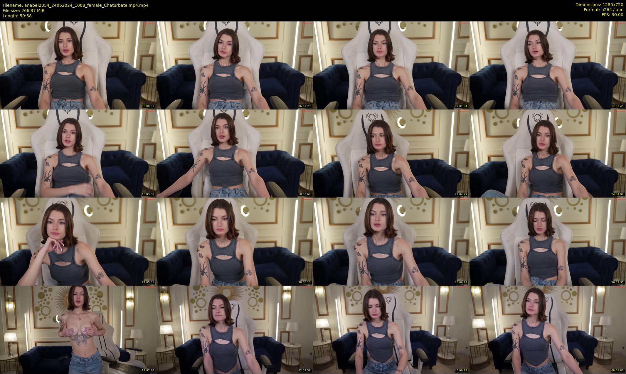 anabel2054 — 51 minute Chaturbate female cam show recording, 720p, Jun 24, 2024