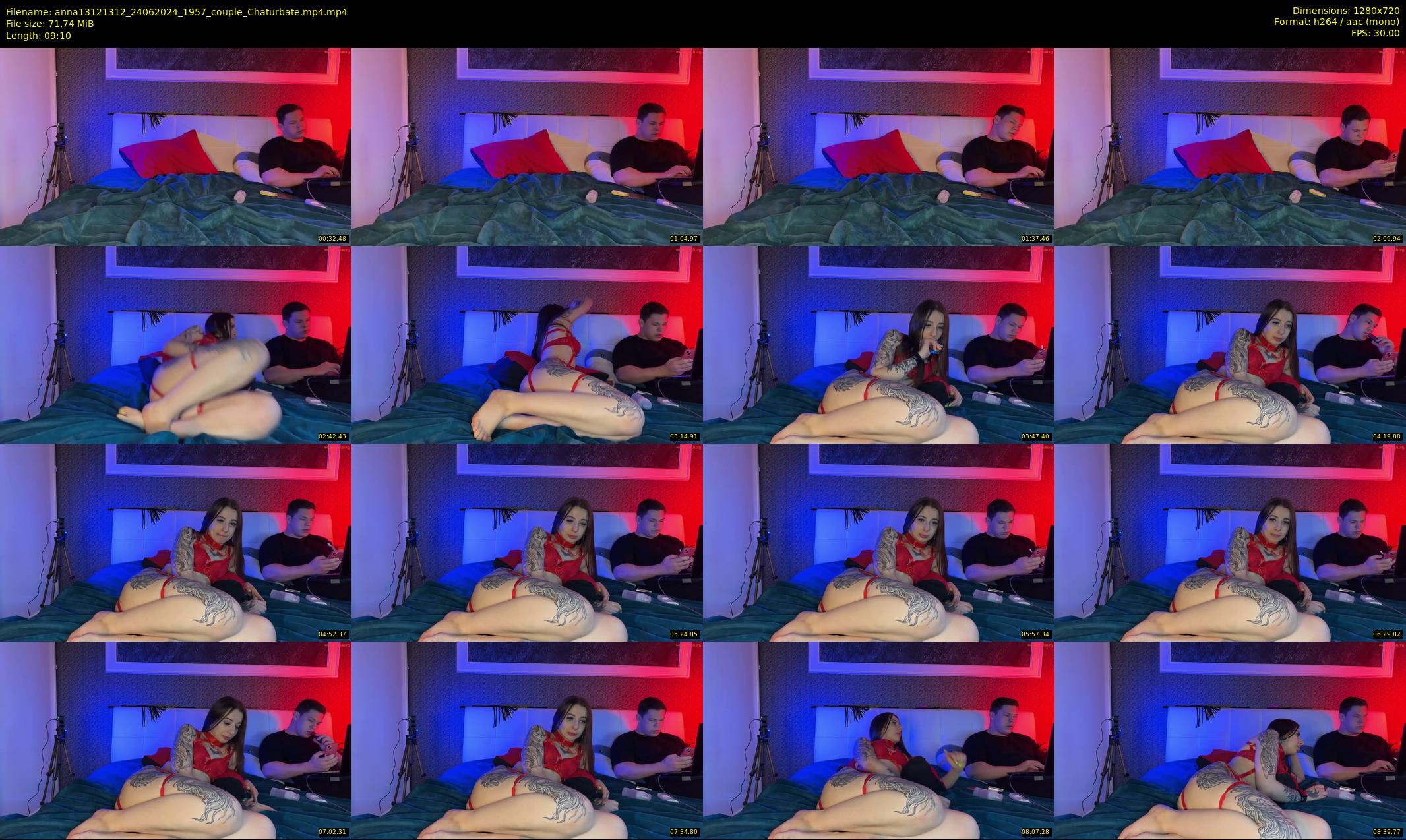 anna13121312 — 10 minute Chaturbate couple cam show recording, 720p, Jun 24, 2024