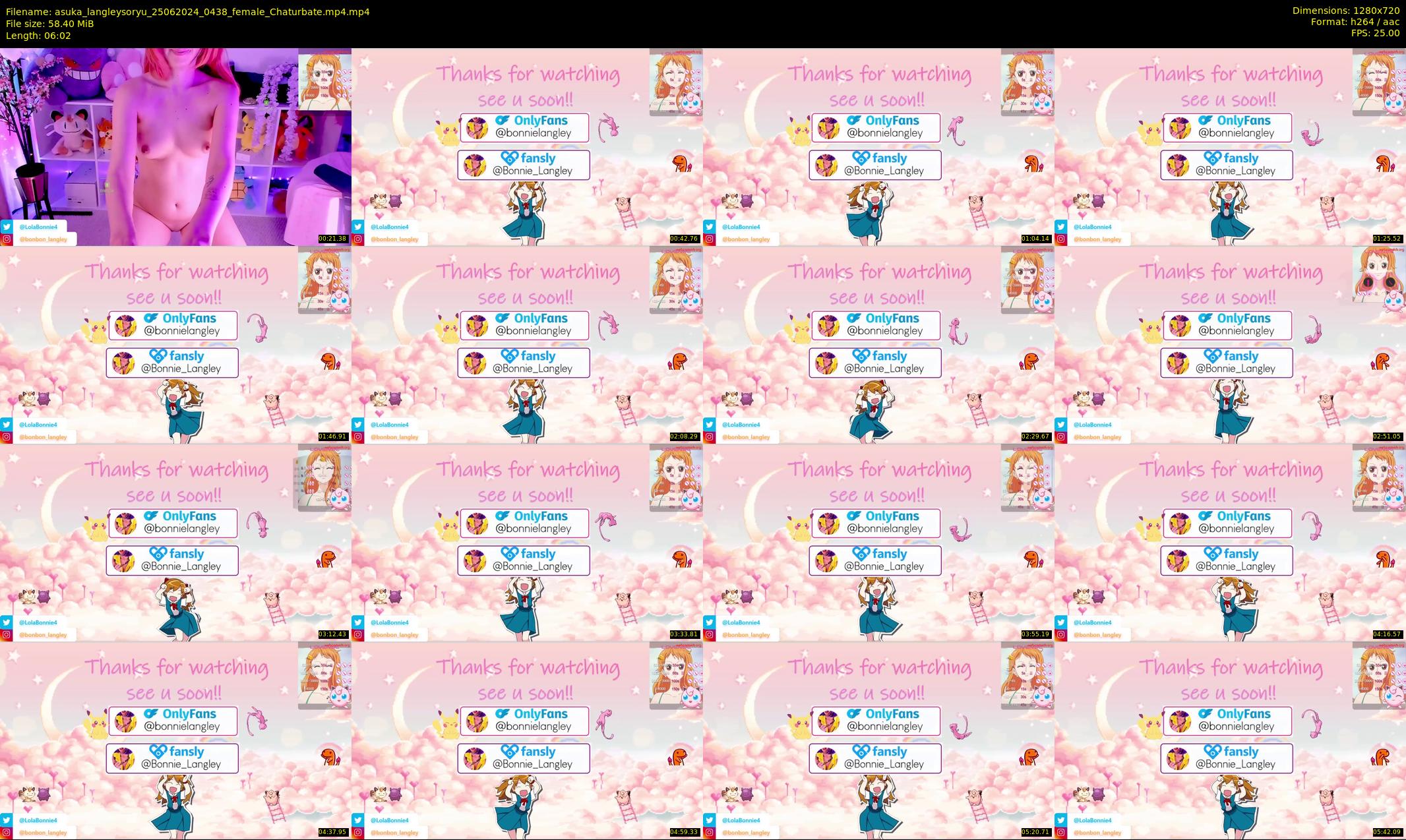 asuka_langleysoryu — 7 minute Chaturbate female cam show recording, 720p, Jun 25, 2024