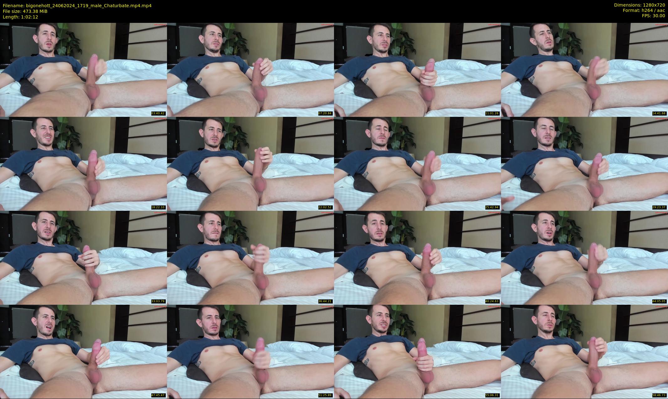 bigonehott — 63 minute Chaturbate male cam show recording, 720p, Jun 24, 2024