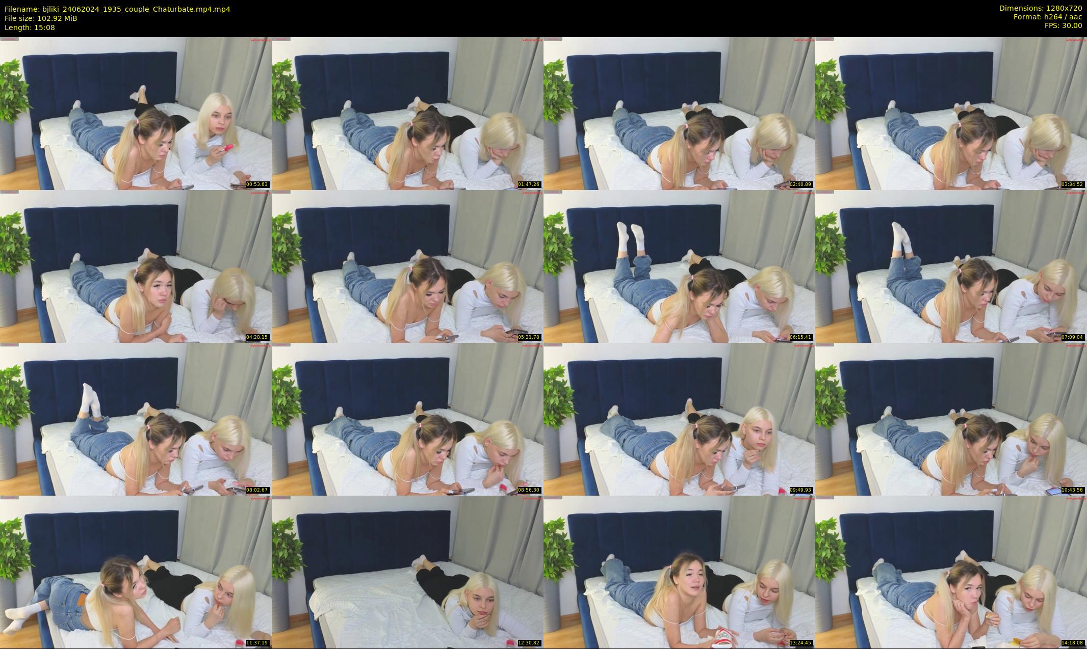 bjliki — 16 minute Chaturbate couple cam show recording, 720p, Jun 24, 2024