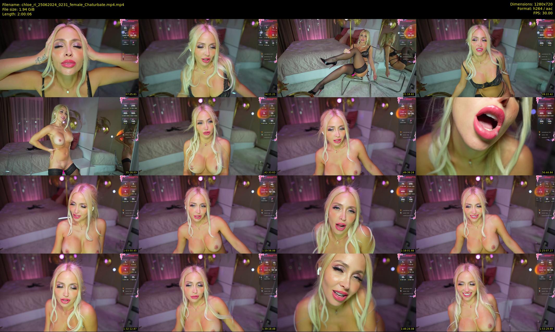 chloe_ri — 121 minute Chaturbate female cam show recording, 720p, Jun 25, 2024