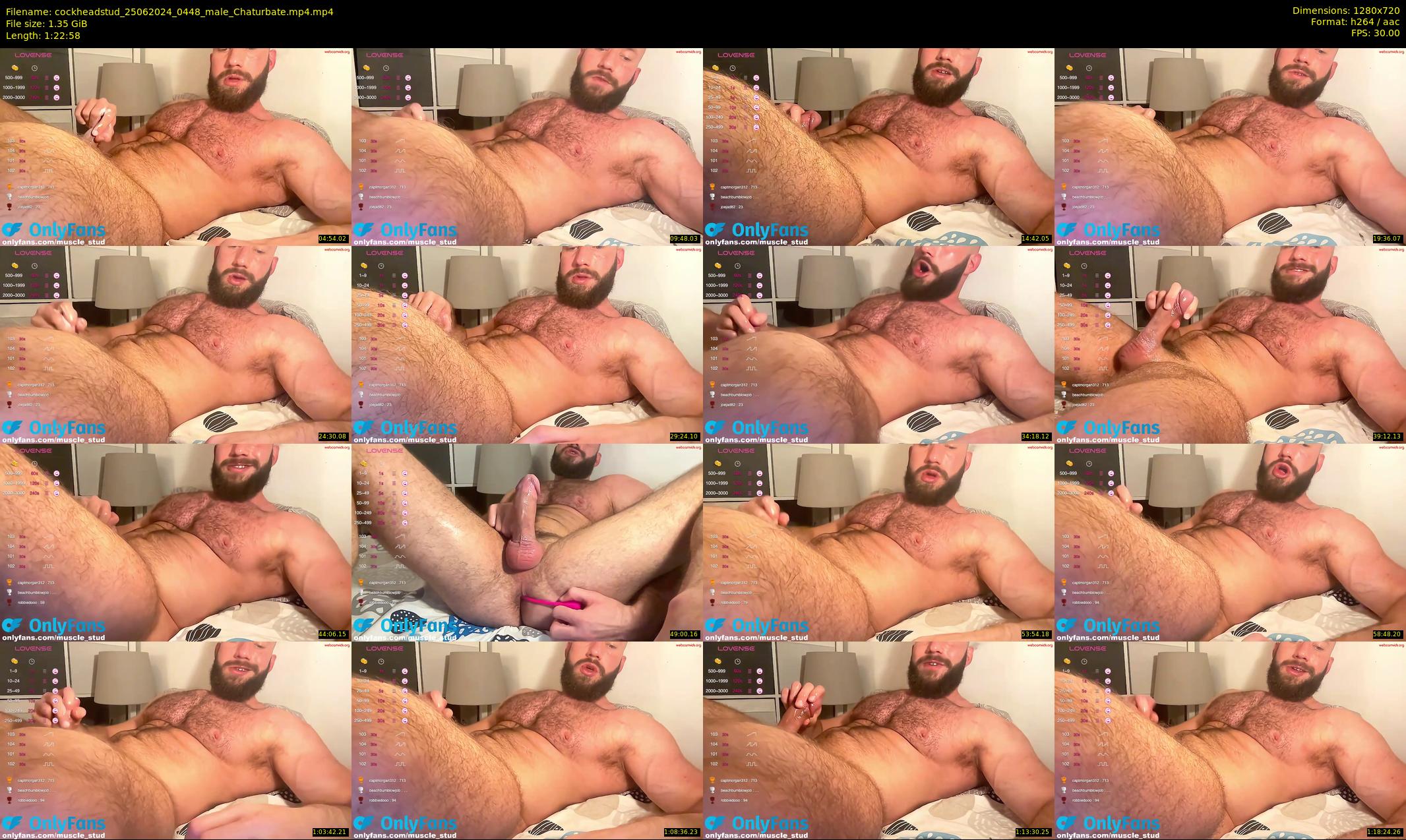 cockheadstud — 83 minute Chaturbate male cam show recording, 720p, Jun 25, 2024