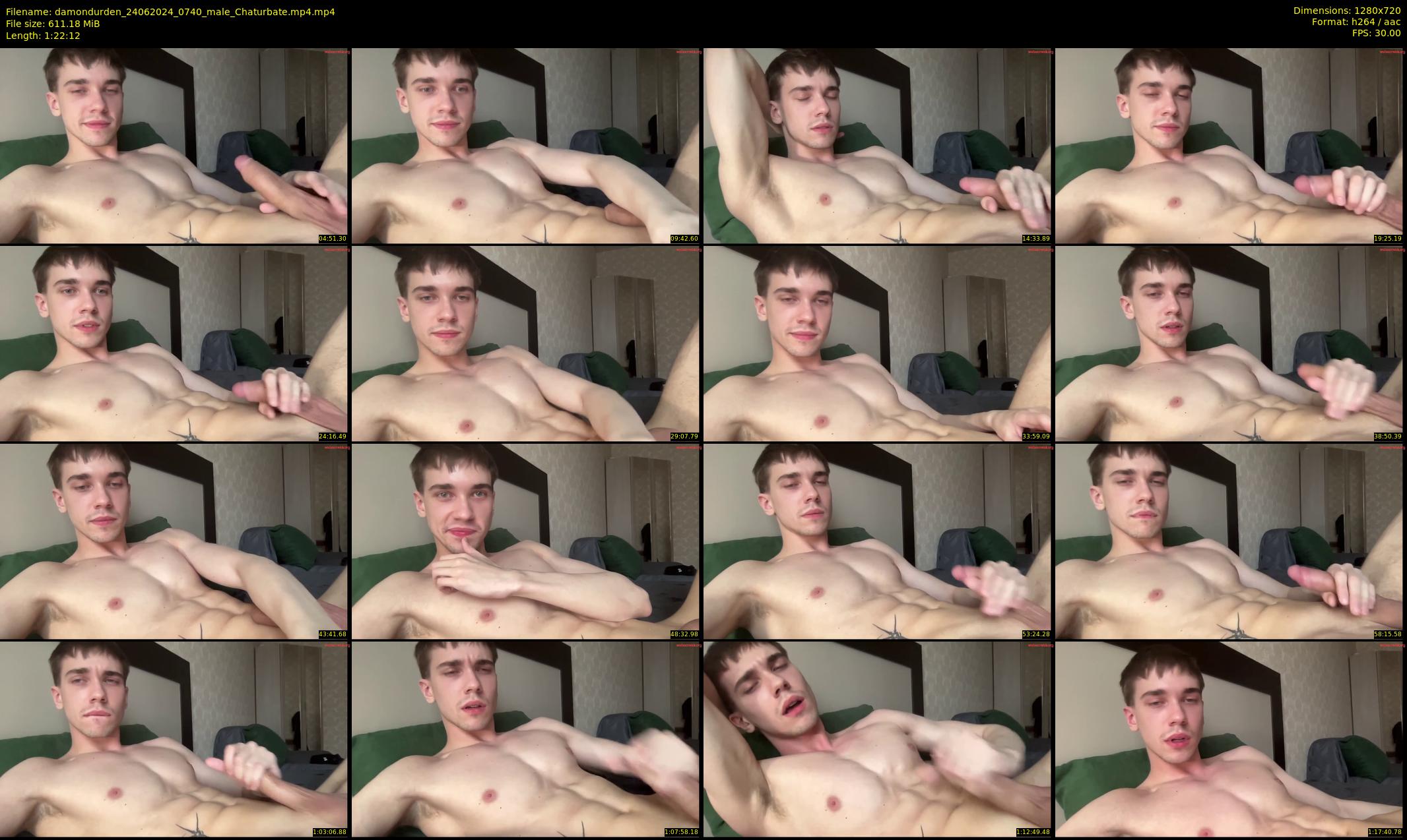 damondurden — 83 minute Chaturbate male cam show recording, 720p, Jun 24, 2024