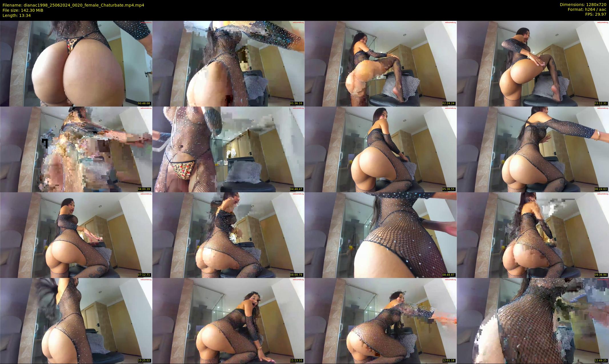 dianac1998 — 14 minute Chaturbate female cam show recording, 720p, Jun 25, 2024