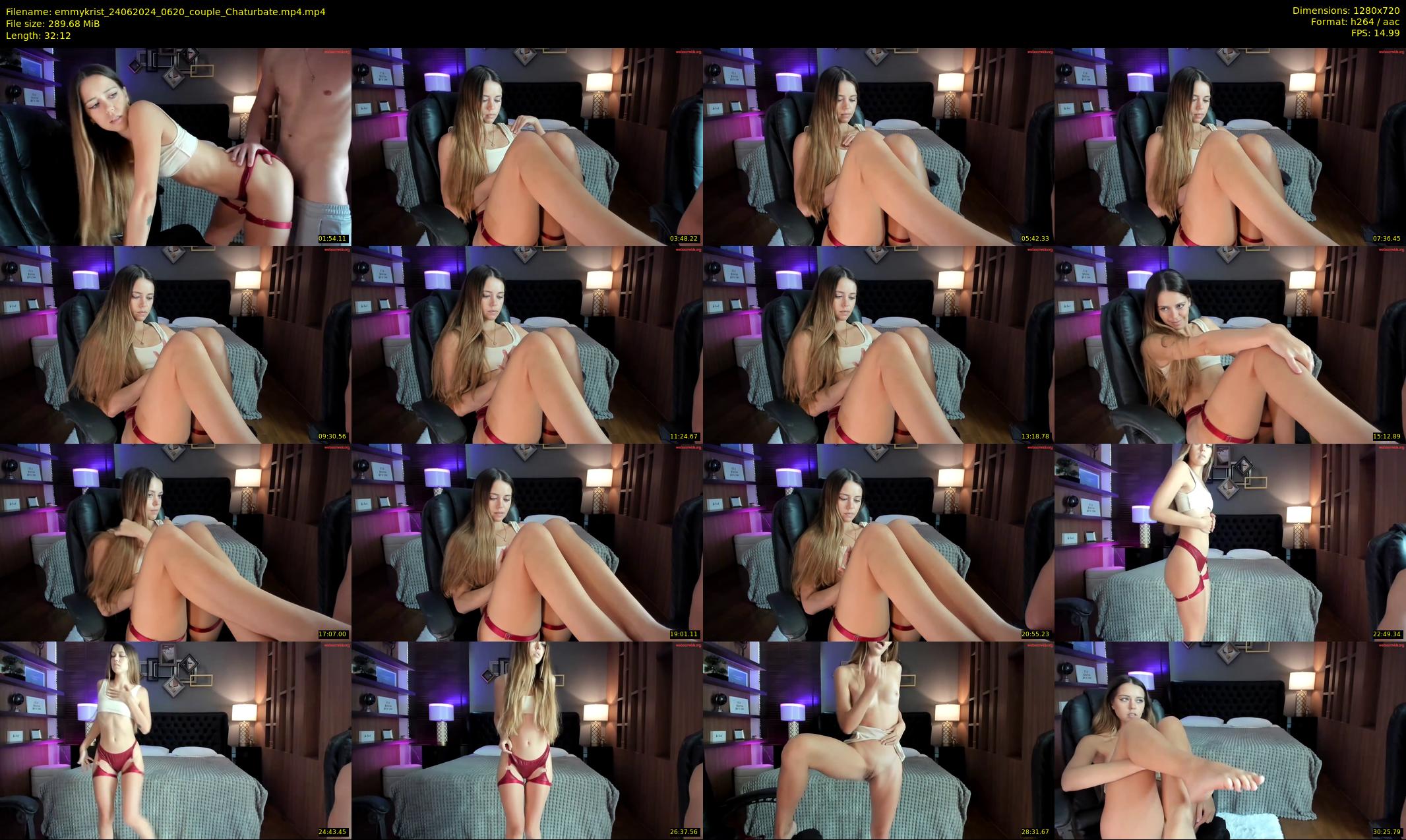 emmykrist — 33 minute Chaturbate couple cam show recording, 720p, Jun 24, 2024