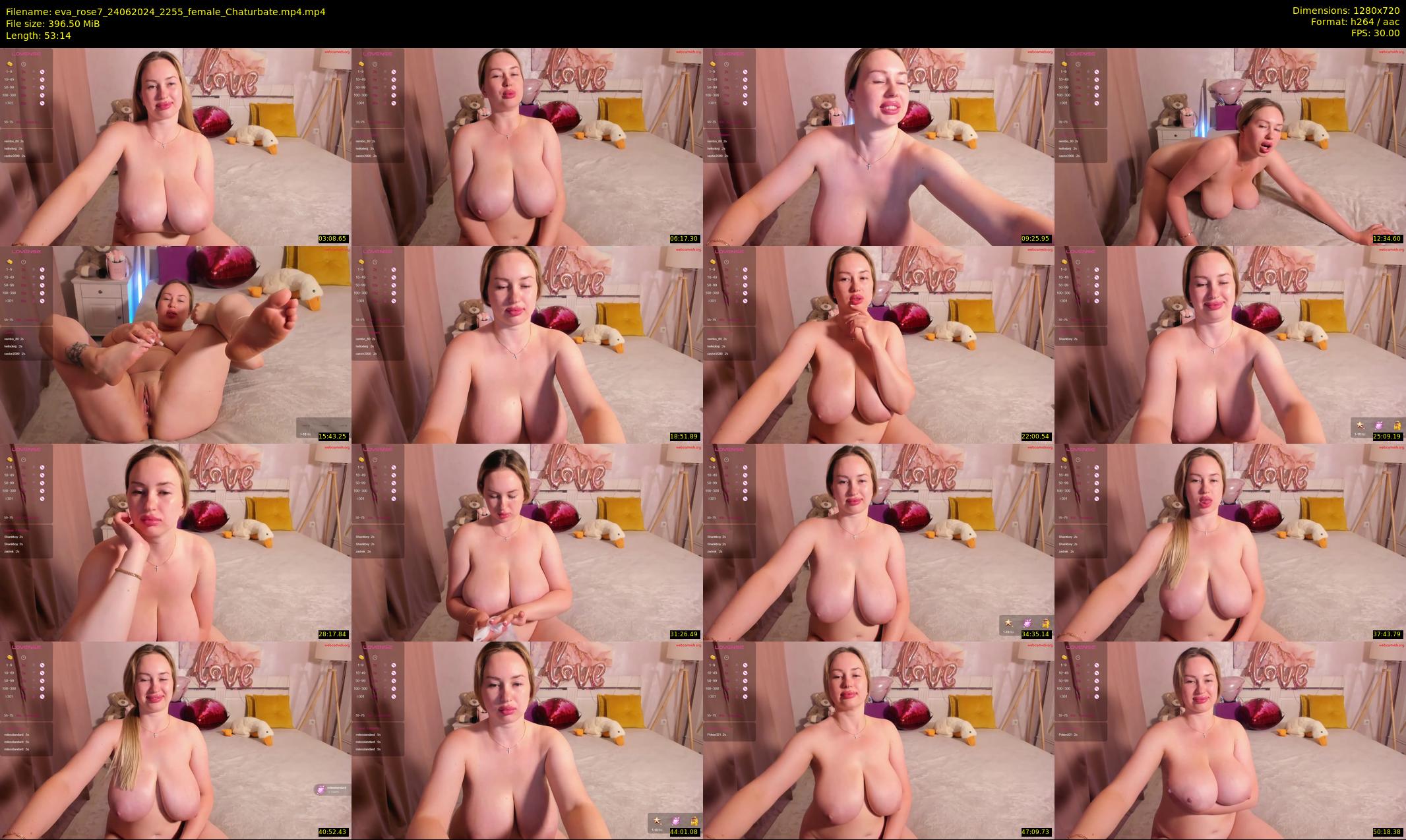 eva_rose7 — 54 minute Chaturbate female cam show recording, 720p, Jun 24, 2024