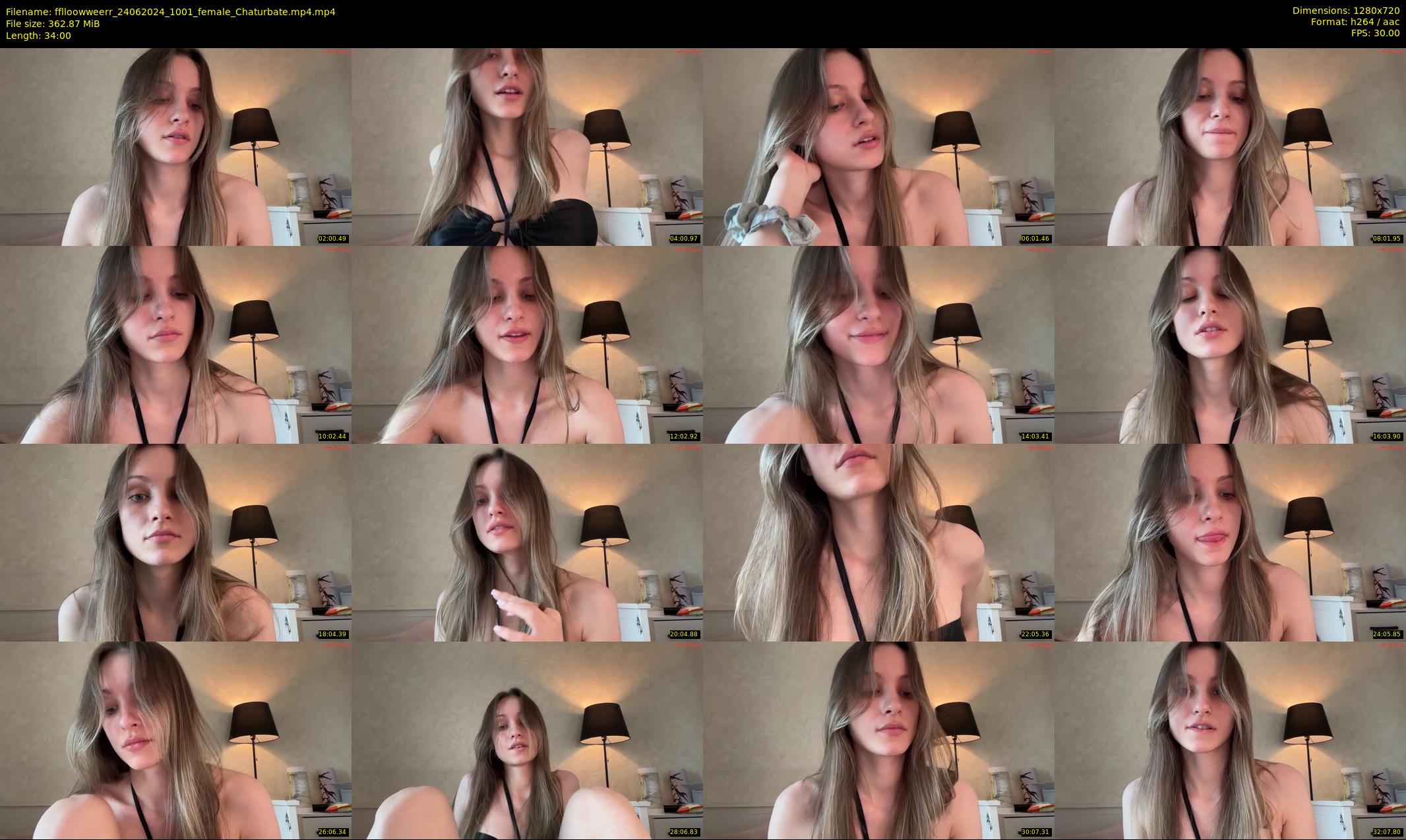 fflloowweerr — 34 minute Chaturbate couple cam show recording, 720p, Jun 24, 2024