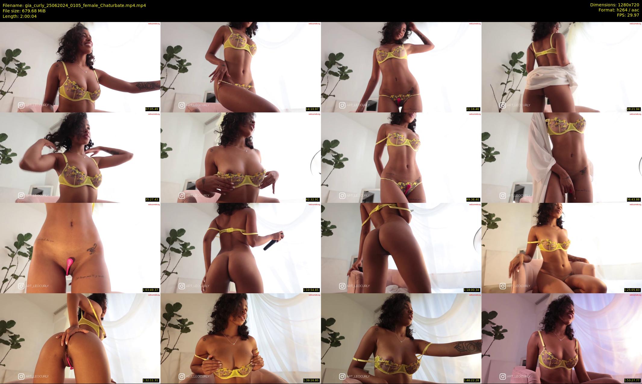 gia_curly — 121 minute Chaturbate female cam show recording, 720p, Jun 25, 2024