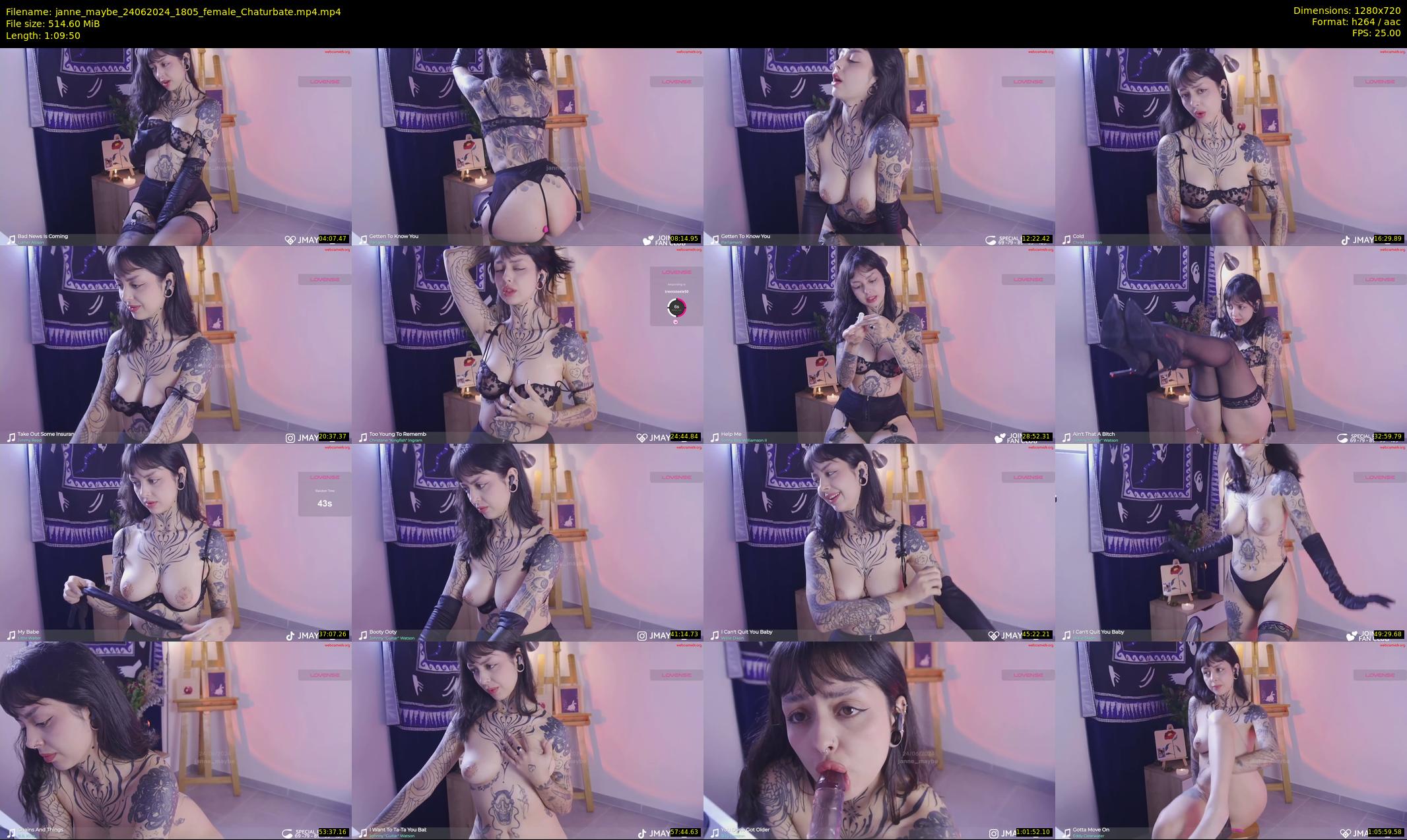 janne_maybe — 70 minute Chaturbate female cam show recording, 720p, Jun 24, 2024