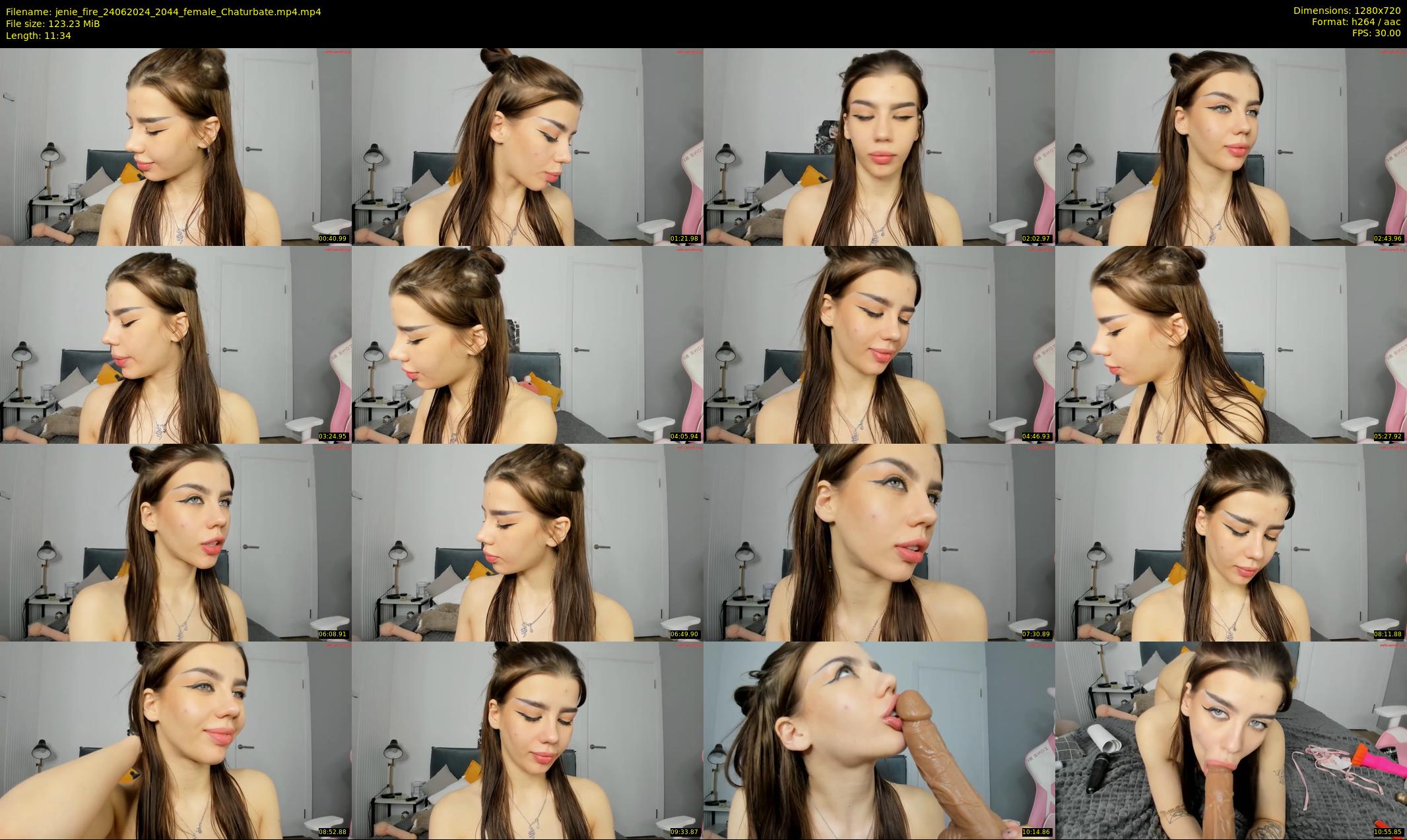 jenie_fire — 12 minute Chaturbate female cam show recording, 720p, Jun 24, 2024
