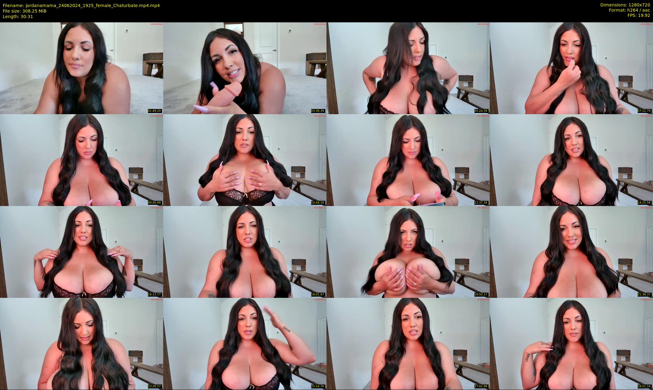 jordanamama — 31 minute Chaturbate couple cam show recording, 720p, Jun 24, 2024