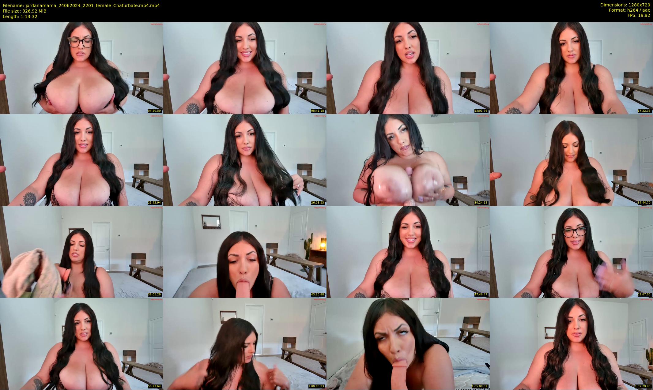 jordanamama — 74 minute Chaturbate couple cam show recording, 720p, Jun 24, 2024