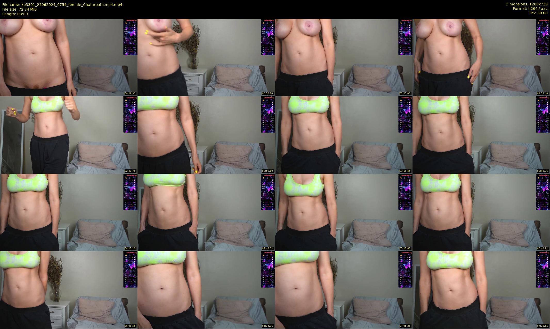 kb3301 — 8 minute Chaturbate couple cam show recording, 720p, Jun 24, 2024