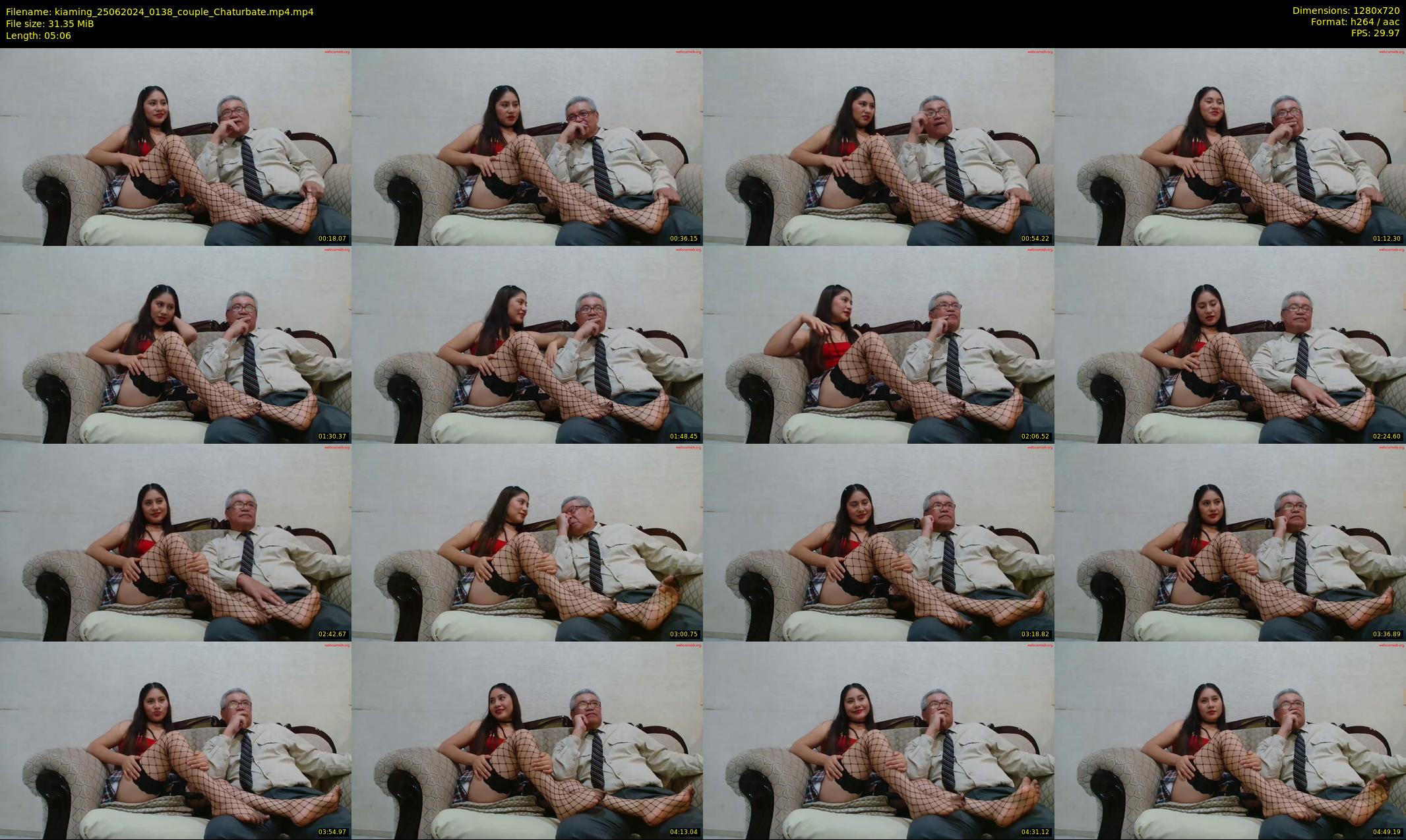kiaming — 6 minute Chaturbate female cam show recording, 720p, Jun 25, 2024