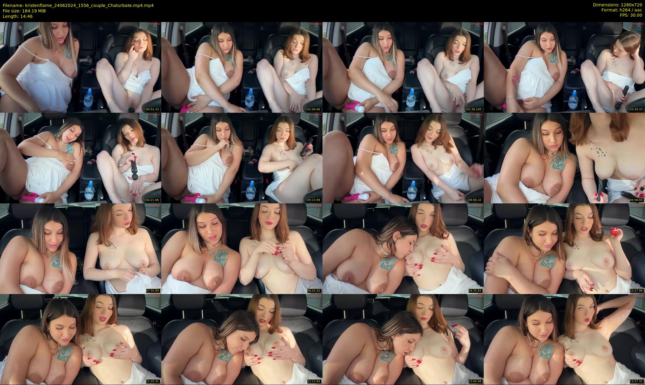 kristenflame — 15 minute Chaturbate couple cam show recording, 720p, Jun 24, 2024