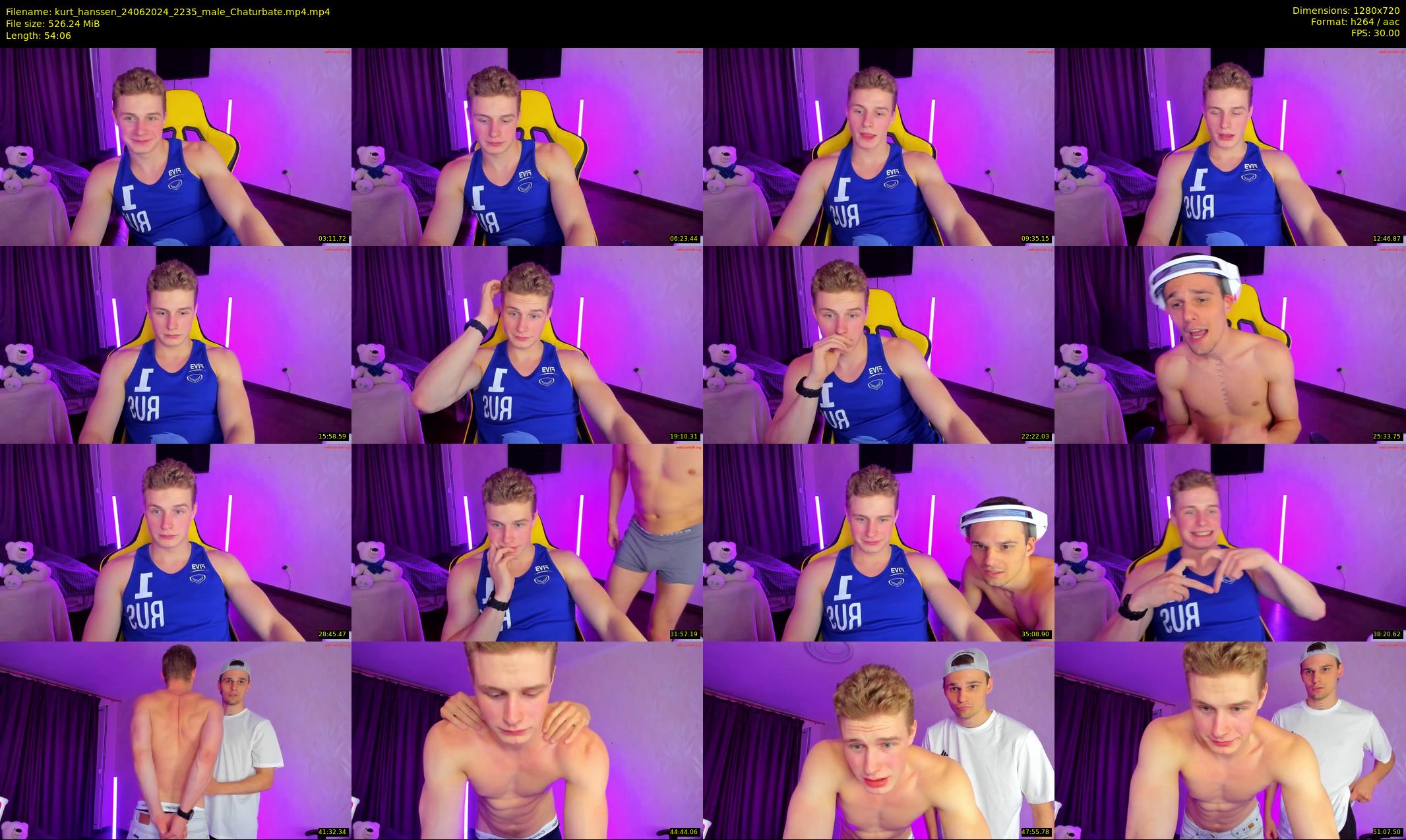 kurt_hanssen — 55 minute Chaturbate male cam show recording, 720p, Jun 24, 2024