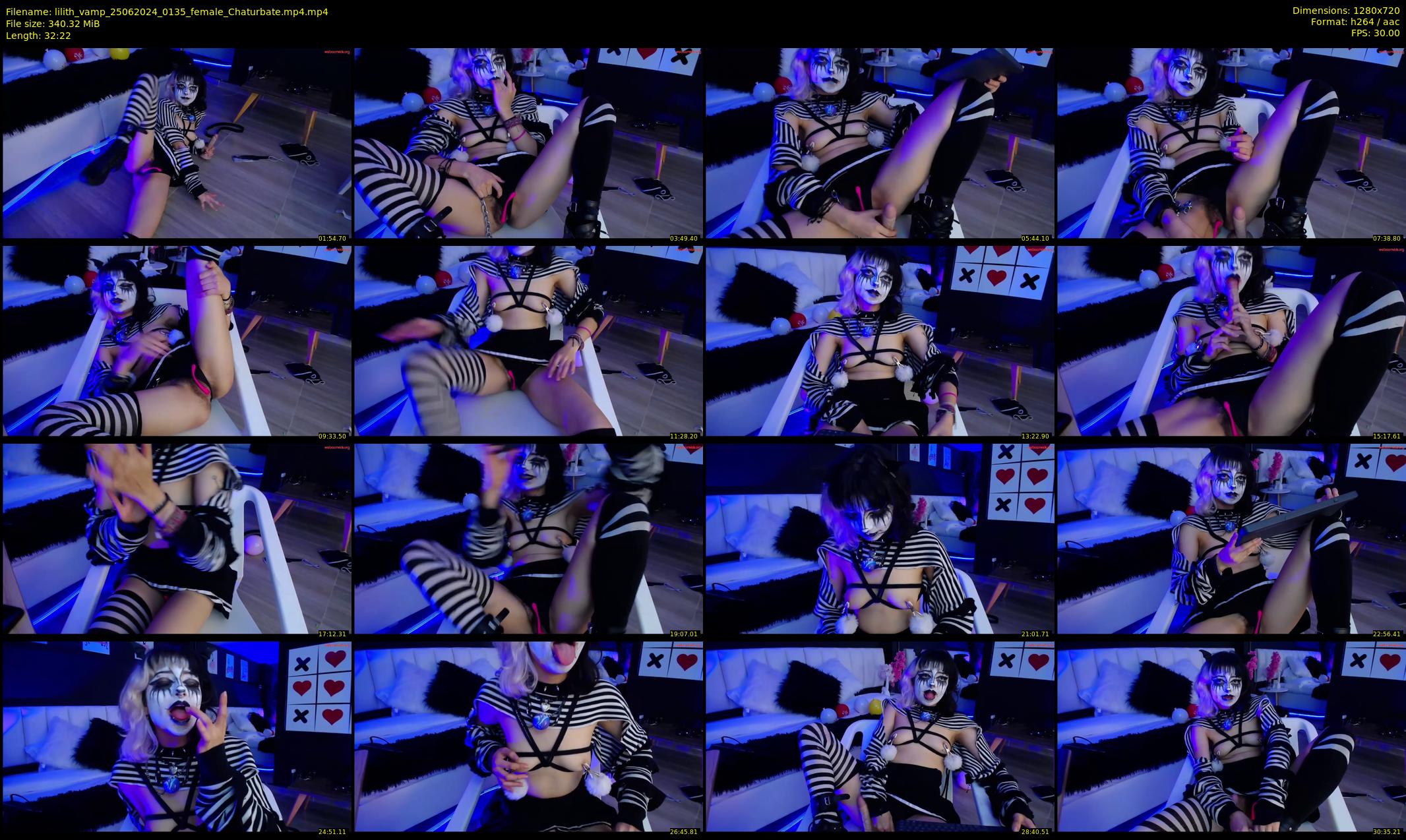 lilith_vamp — 33 minute Chaturbate female cam show recording, 720p, Jun 25, 2024