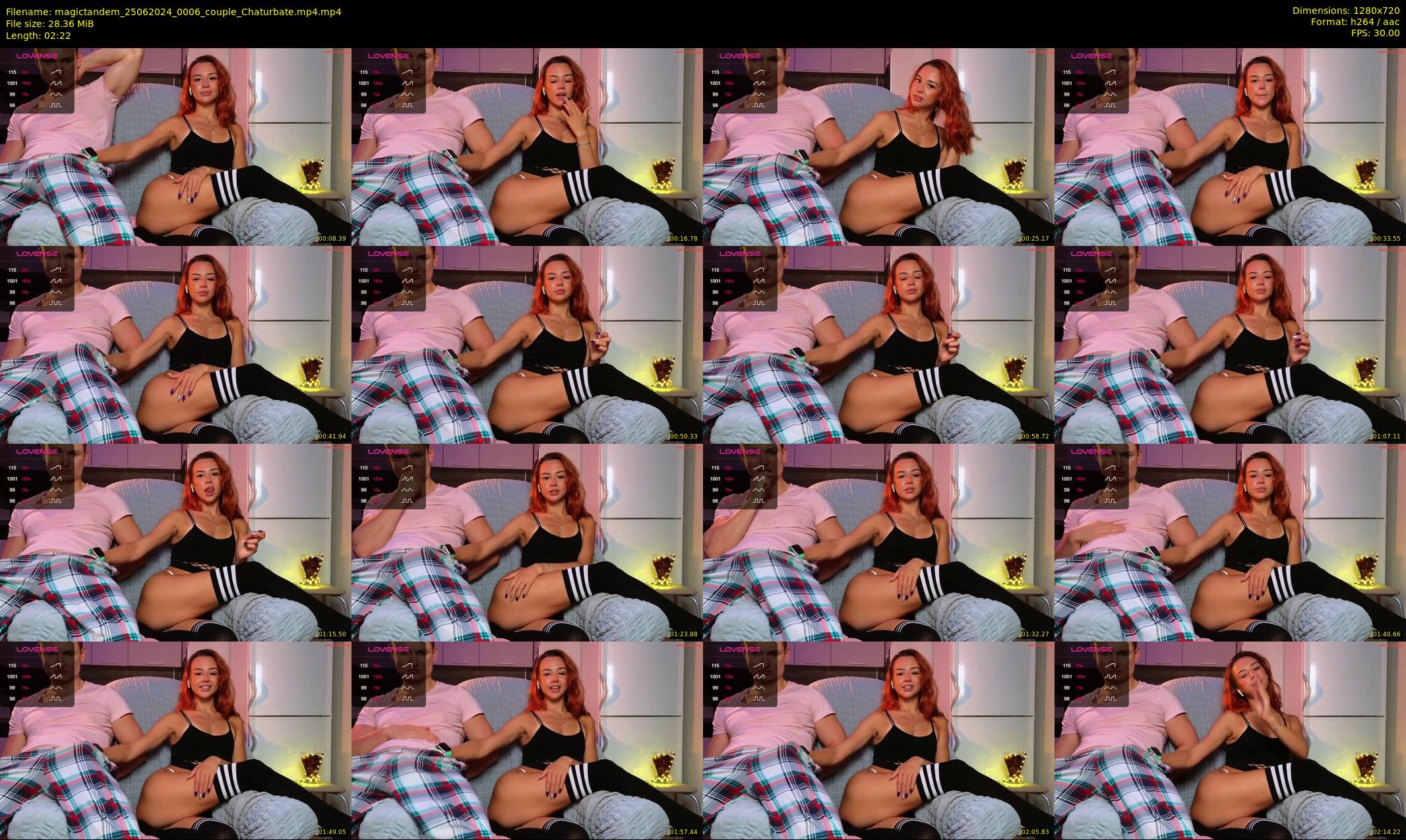 magictandem — 3 minute Chaturbate couple cam show recording, 720p, Jun 25, 2024