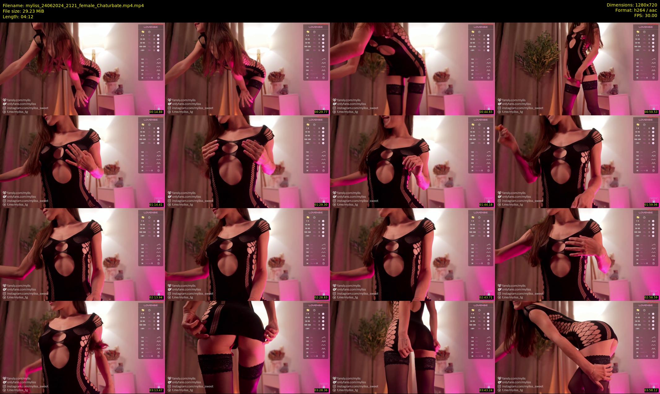 myliss — 5 minute Chaturbate female cam show recording, 720p, Jun 24, 2024
