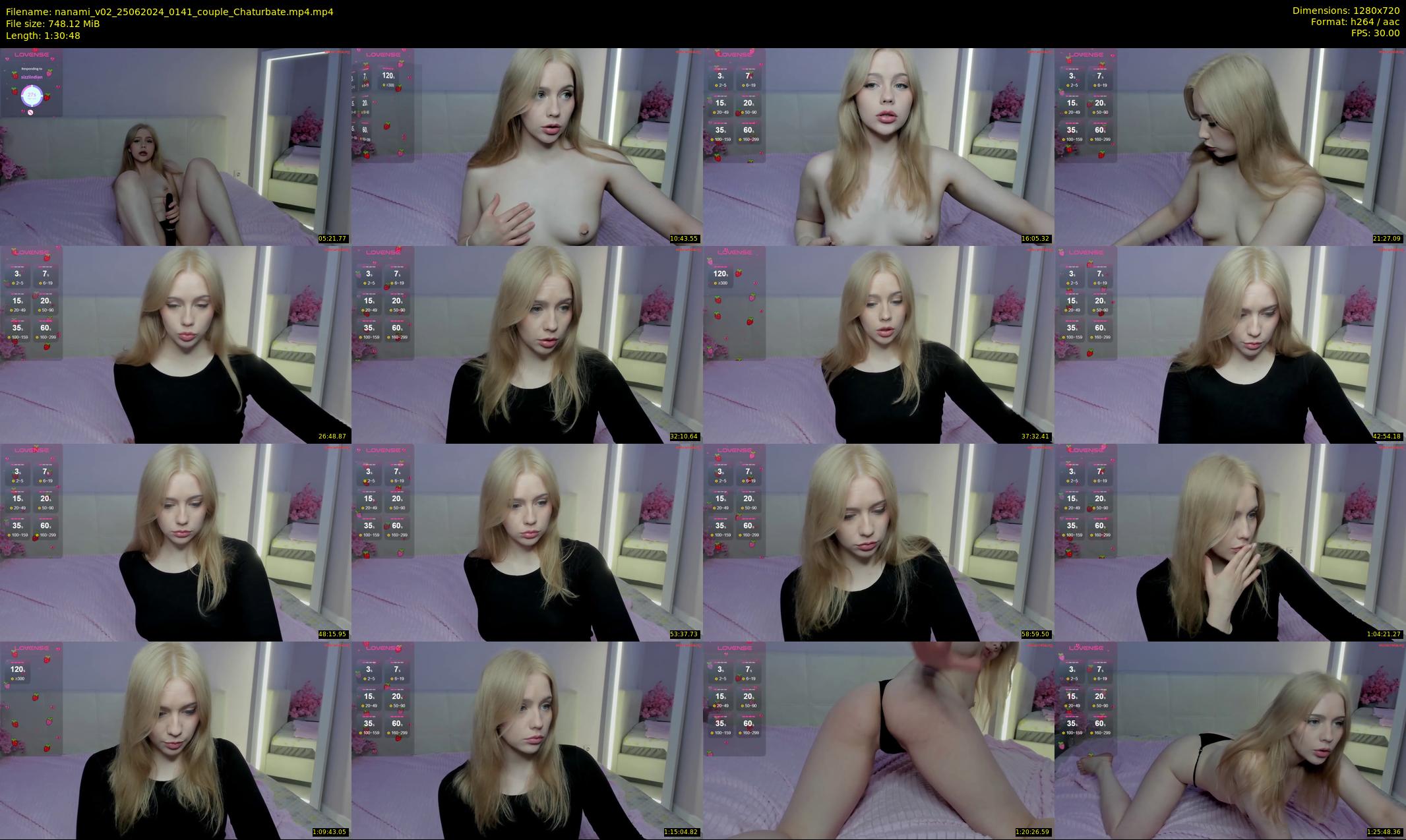 nanami_v02 — 91 minute Chaturbate couple cam show recording, 720p, Jun 25, 2024