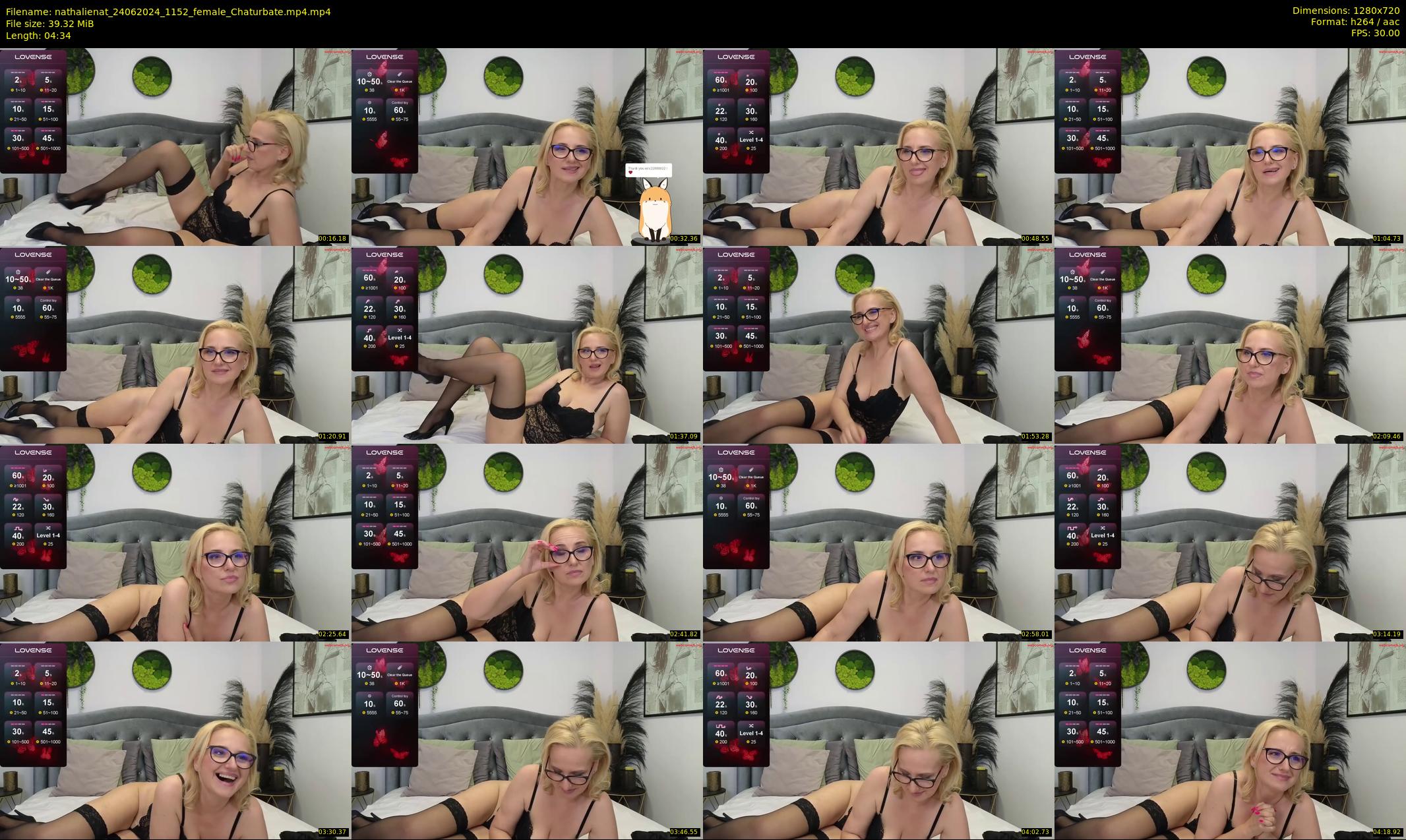 nathalienat — 5 minute Chaturbate female cam show recording, 720p, Jun 24, 2024