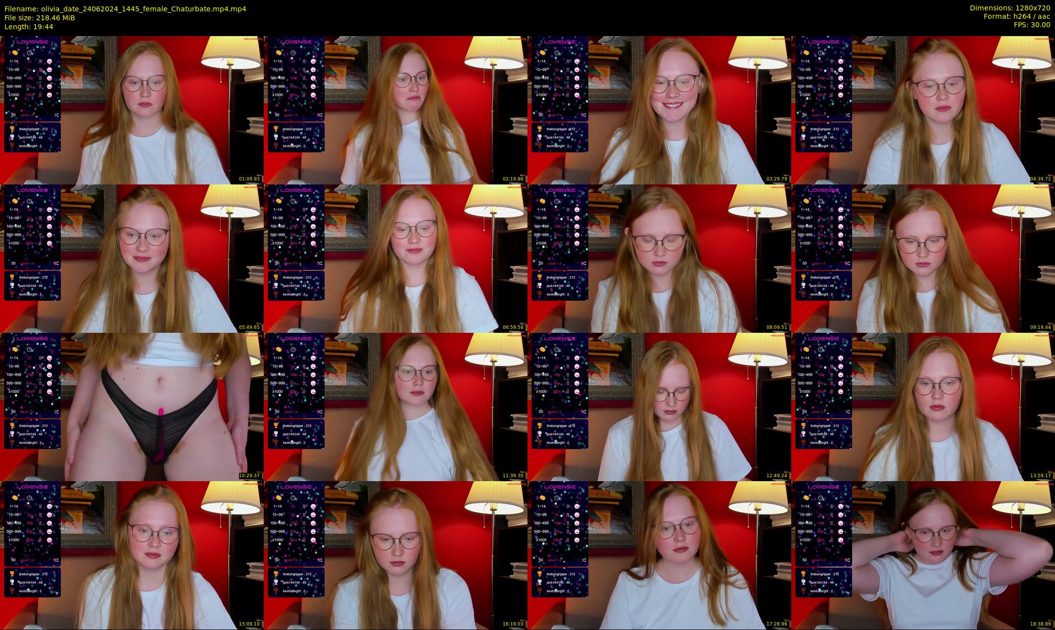 olivia_date — 20 minute Chaturbate female cam show recording, 720p, Jun 24, 2024