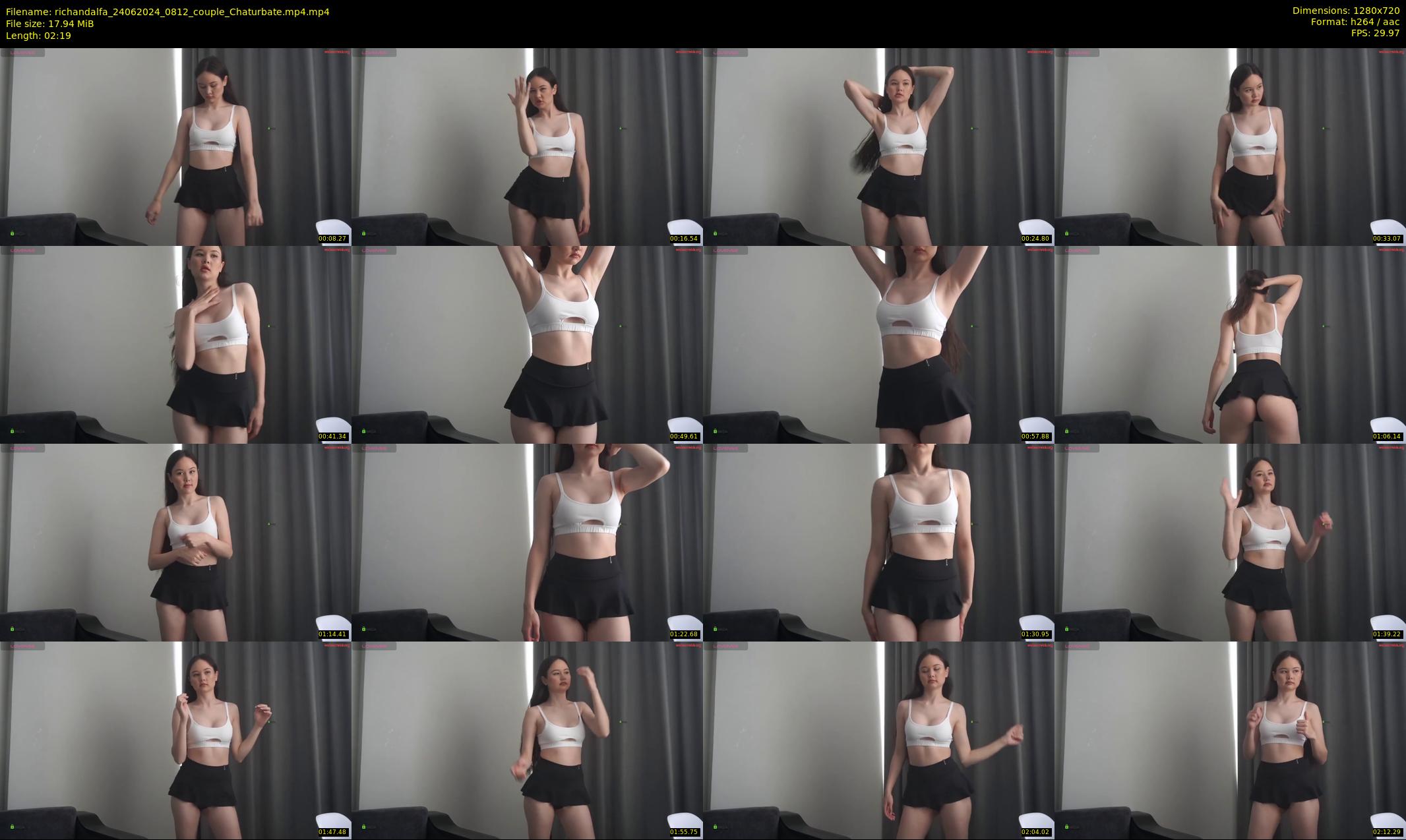 richandalfa — 3 minute Chaturbate couple cam show recording, 720p, Jun 24, 2024