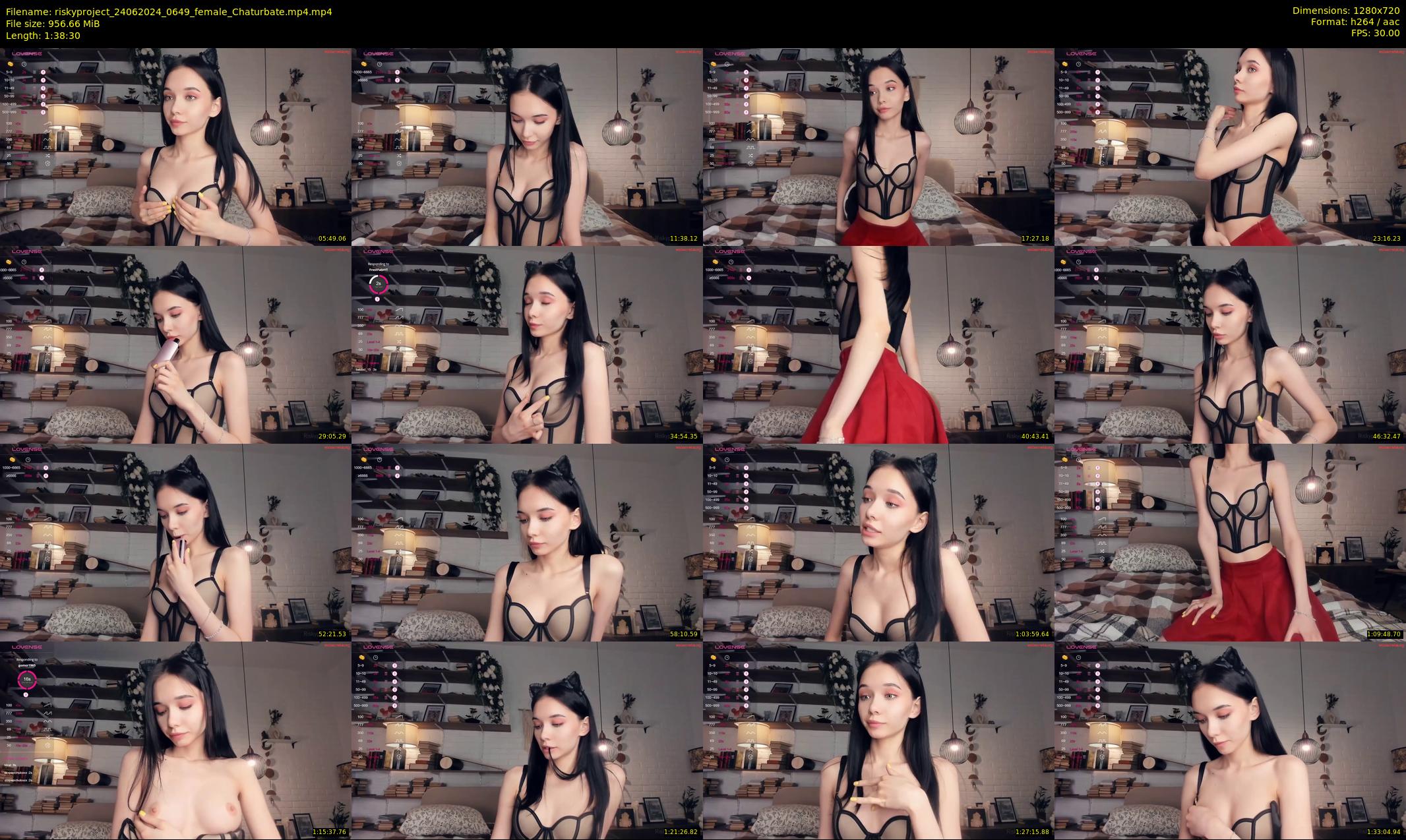 riskyproject — 99 minute Chaturbate couple cam show recording, 720p, Jun 24, 2024