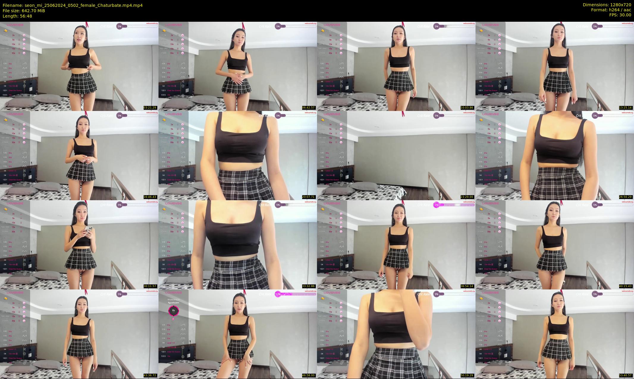 seon_mi — 57 minute Chaturbate female cam show recording, 720p, Jun 25, 2024