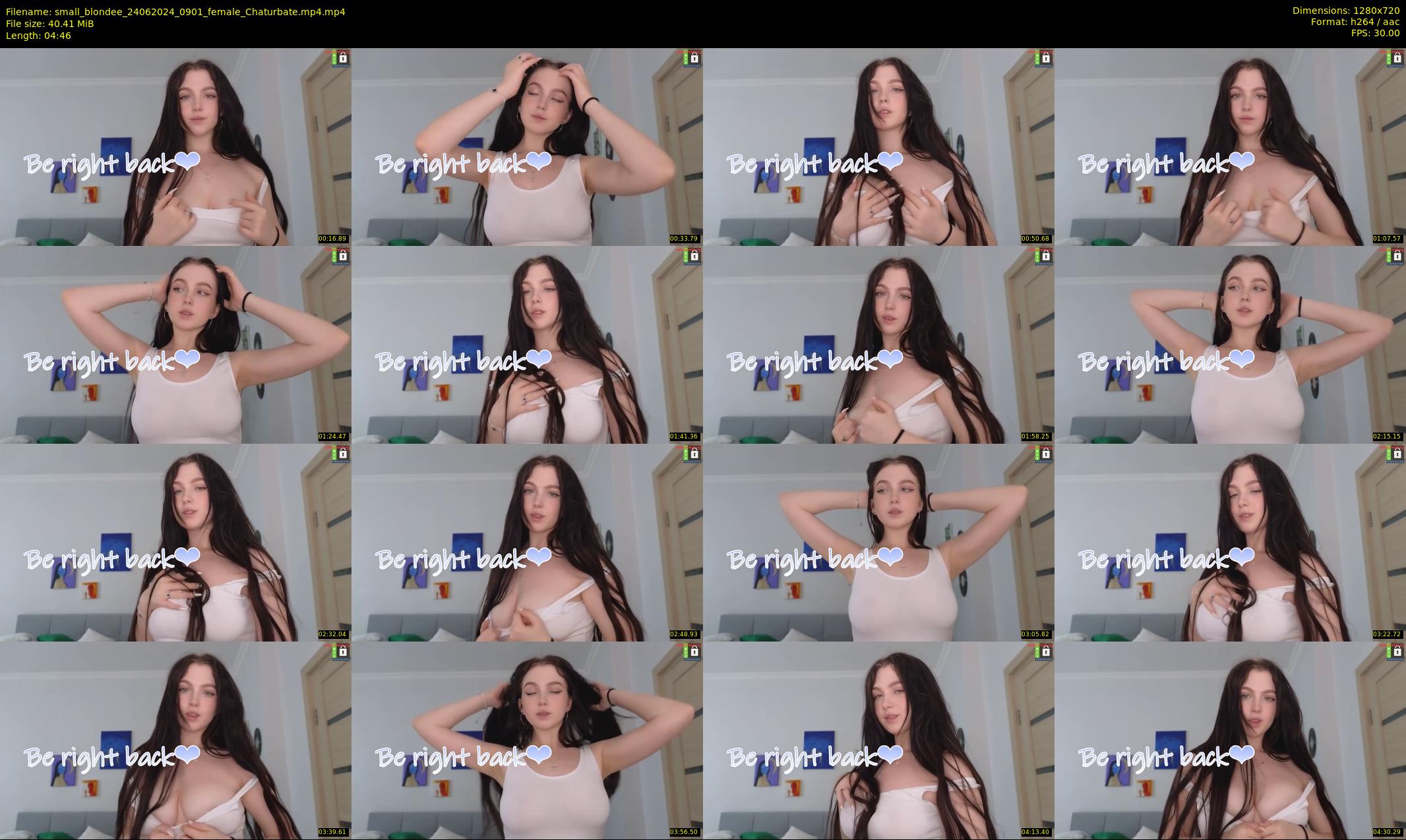 small_blondee — 5 minute Chaturbate female cam show recording, 720p, Jun 24, 2024