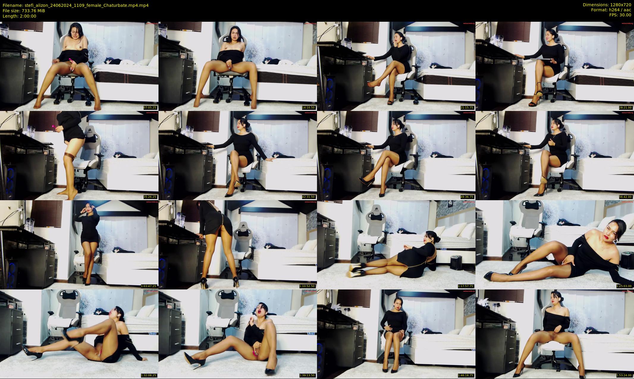 stefi_alizon — 120 minute Chaturbate female cam show recording, 720p, Jun 24, 2024