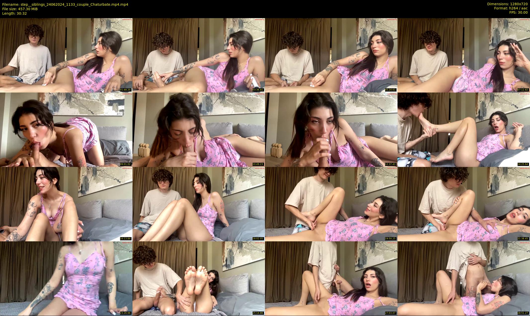 step__siblings — 31 minute Chaturbate couple cam show recording, 720p, Jun 24, 2024
