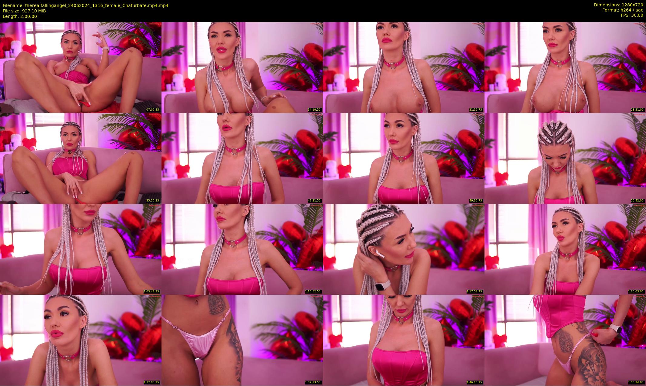 therealfallingangel — 120 minute Chaturbate female cam show recording, 720p, Jun 24, 2024