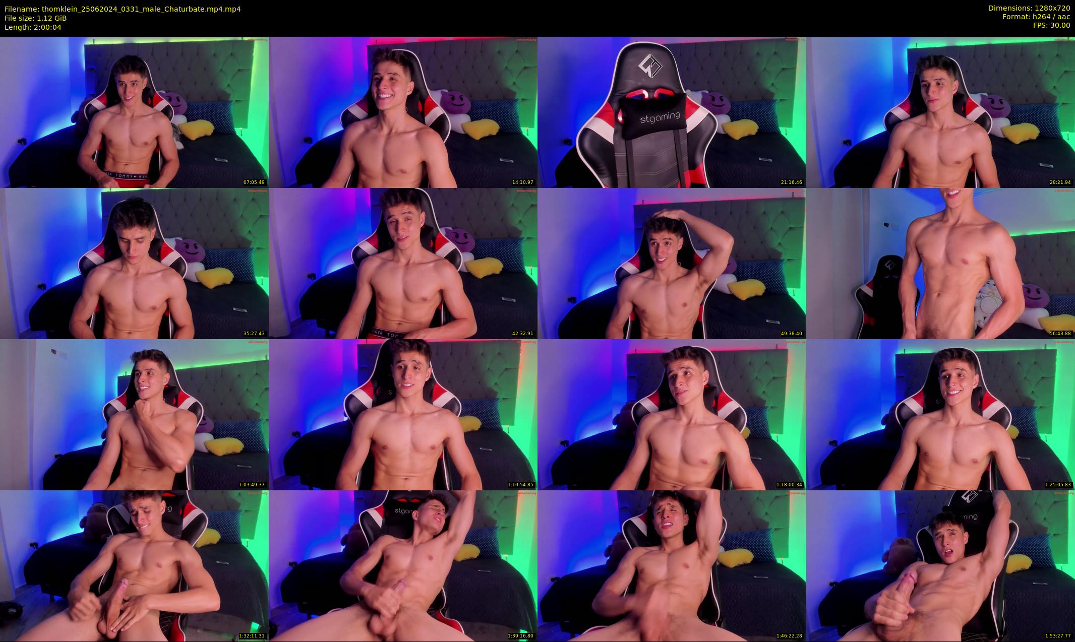 thomklein — 121 minute Chaturbate male cam show recording, 720p, Jun 25, 2024