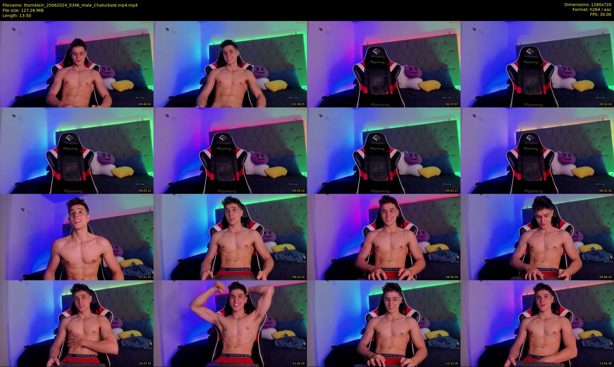 thomklein — 14 minute Chaturbate male cam show recording, 720p, Jun 25, 2024