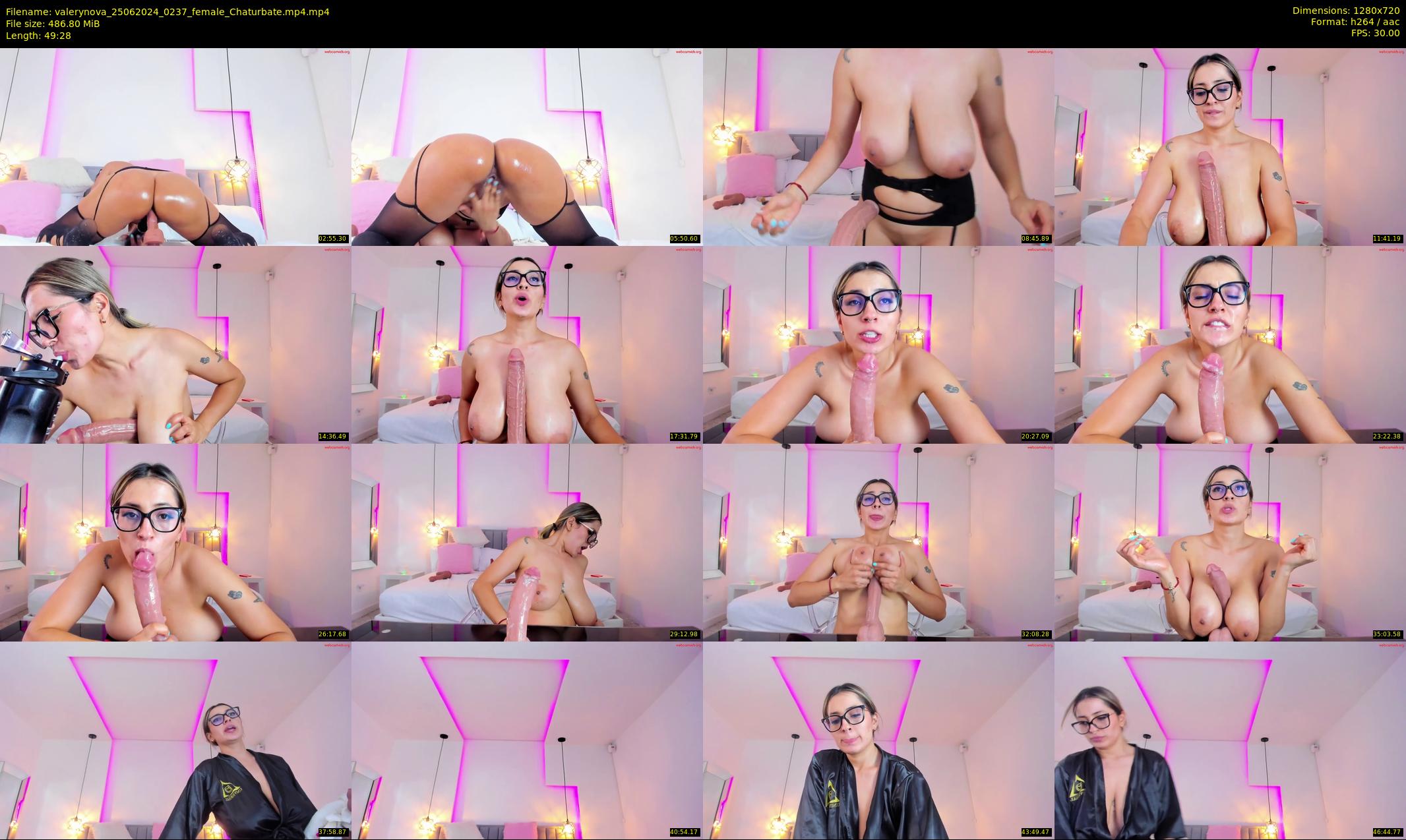 valerynova — 50 minute Chaturbate female cam show recording, 720p, Jun 25, 2024