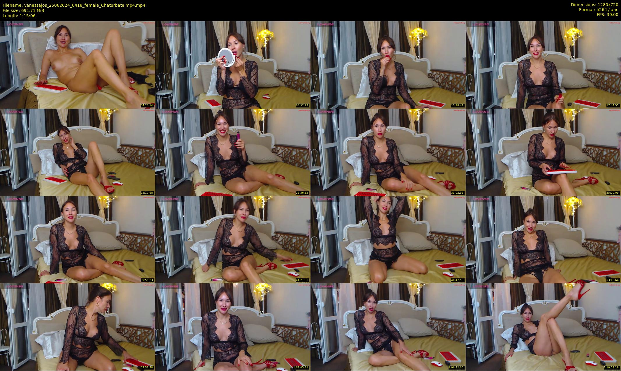 vanessajos — 76 minute Chaturbate female cam show recording, 720p, Jun 25, 2024