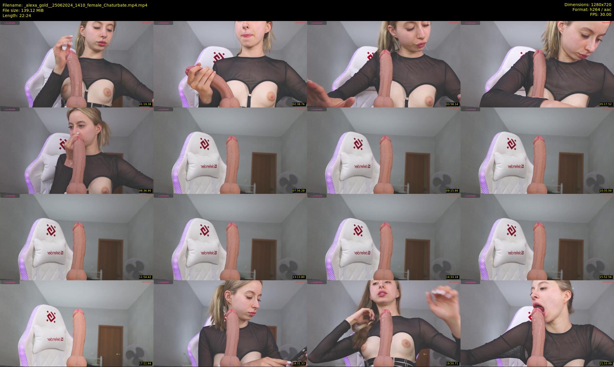 _alexa_gold_ — 23 minute Chaturbate female cam show recording, 720p, Jun 25, 2024