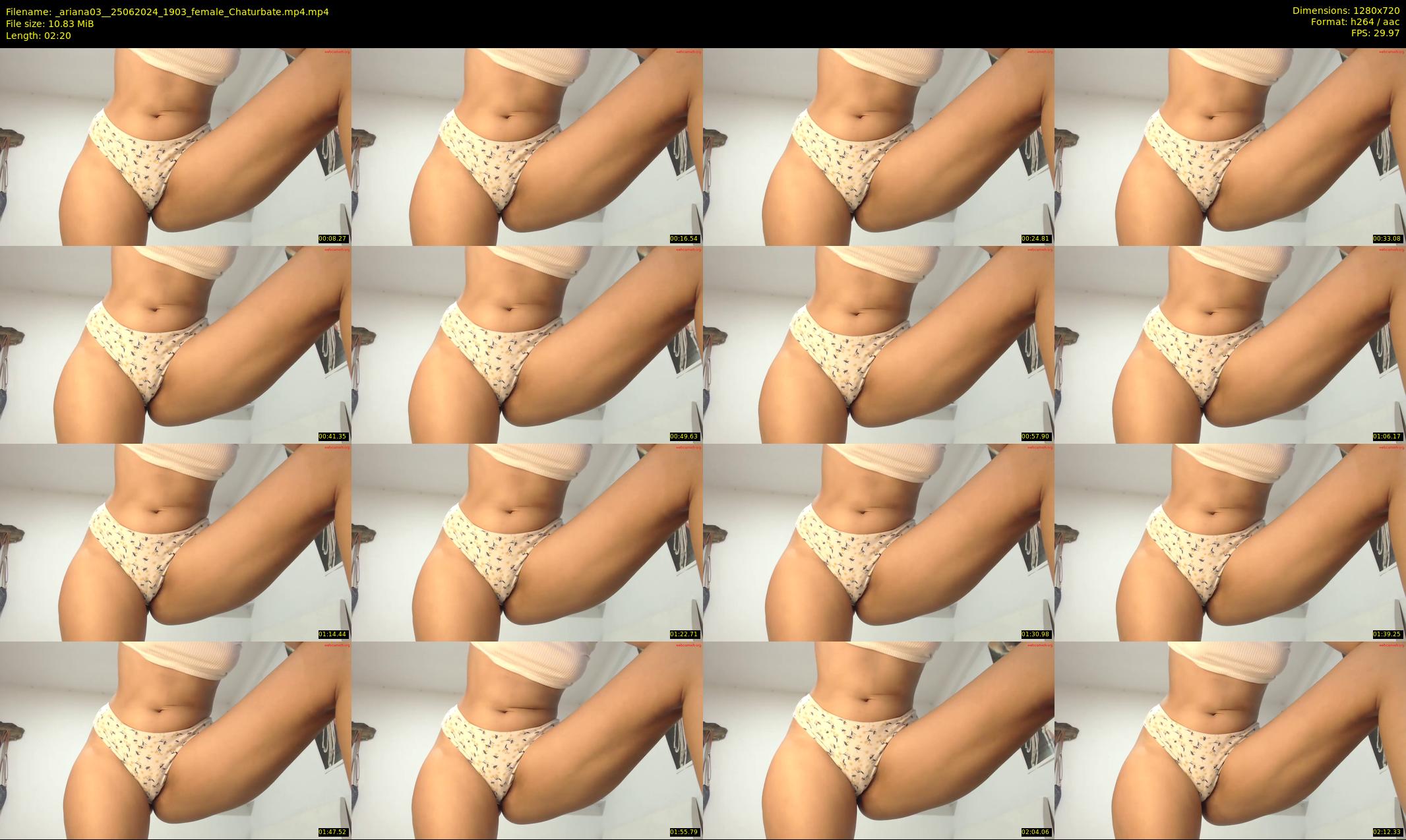 _ariana03_ — 3 minute Chaturbate female cam show recording, 720p, Jun 25, 2024