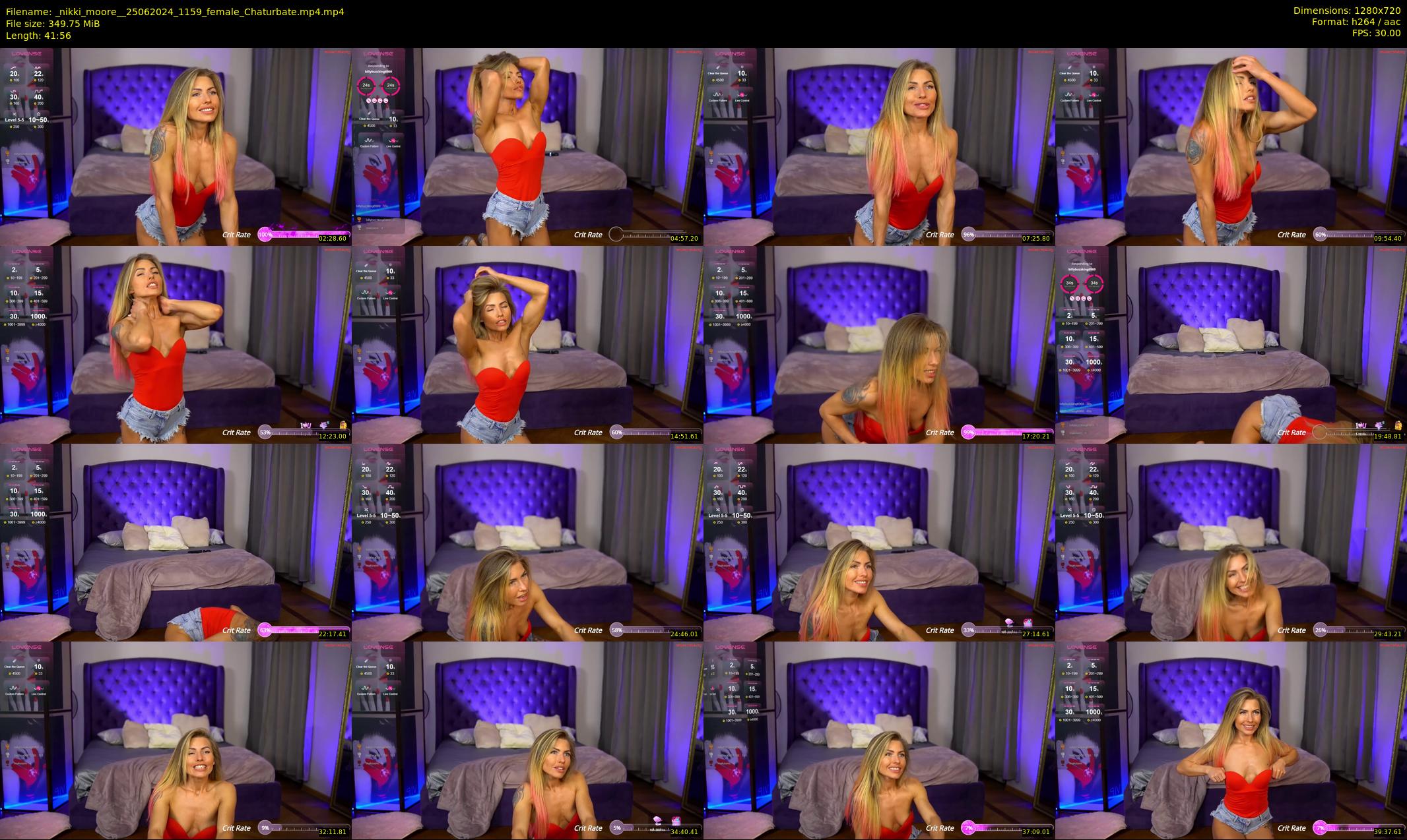 _nikki_moore_ — 42 minute Chaturbate female cam show recording, 720p, Jun 25, 2024