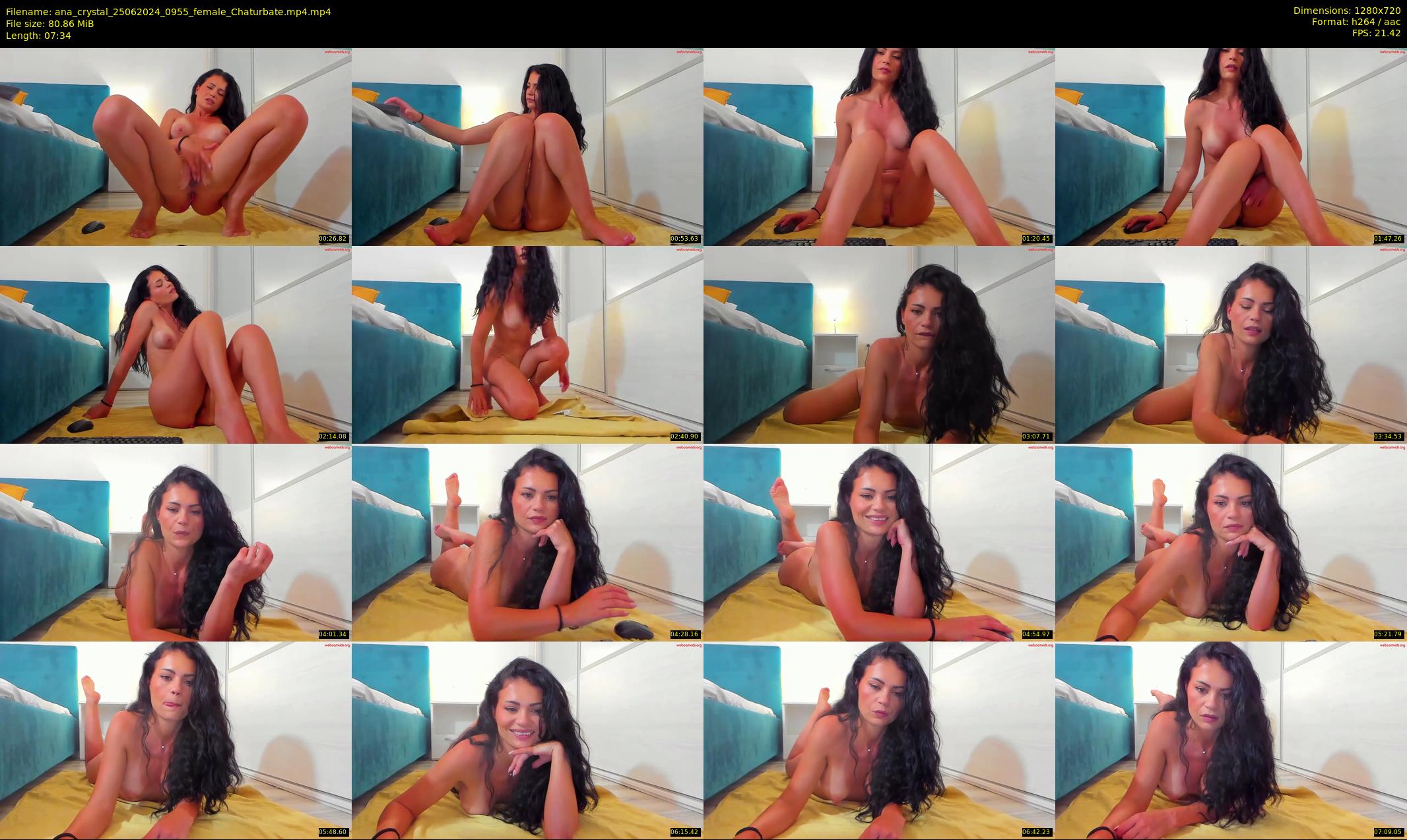 ana_crystal — 8 minute Chaturbate female cam show recording, 720p, Jun 25, 2024