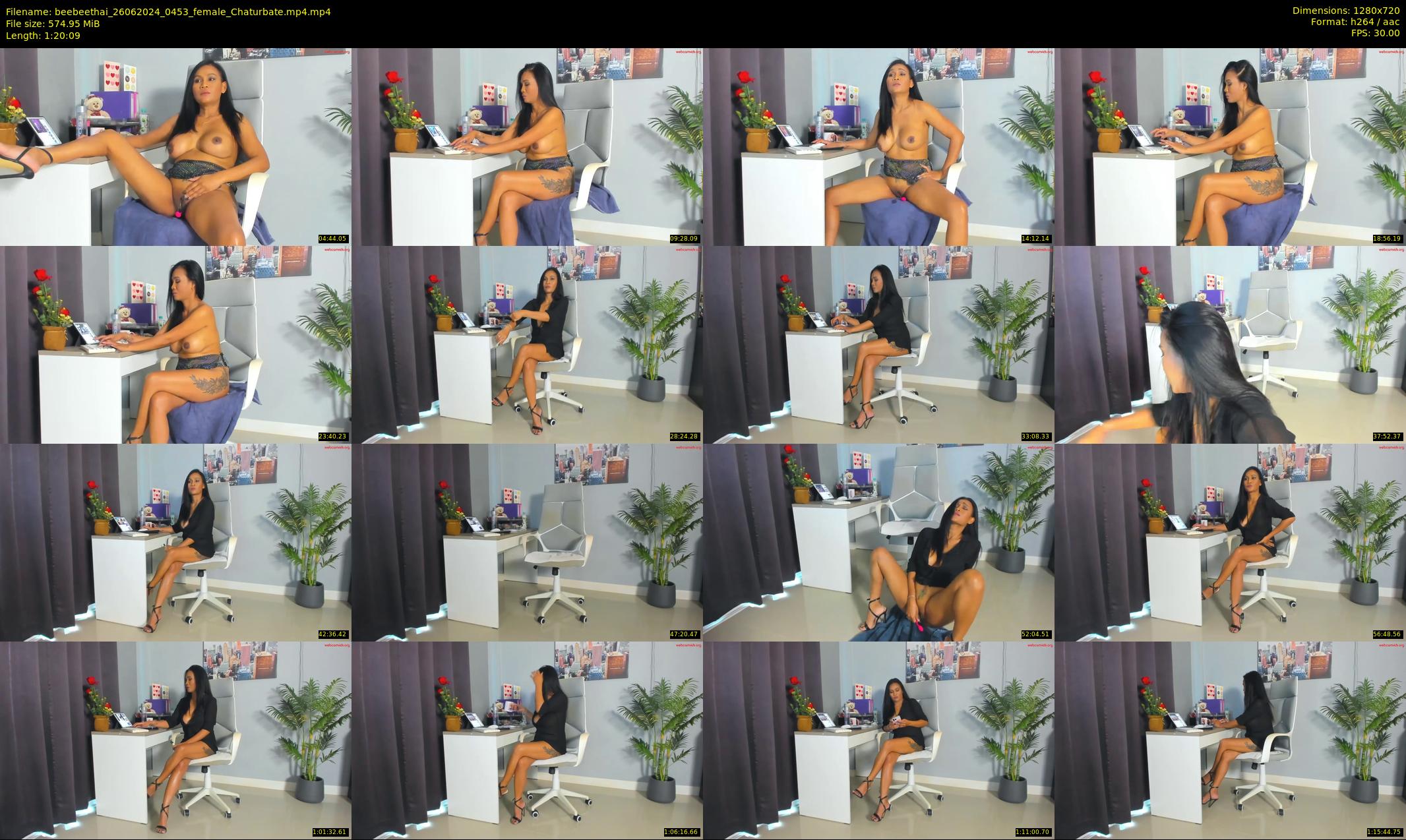beebeethai — 81 minute Chaturbate female cam show recording, 720p, Jun 26, 2024