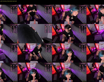 black_cryystal — 120 minute Chaturbate female cam show recording, 720p, Jun 25, 2024